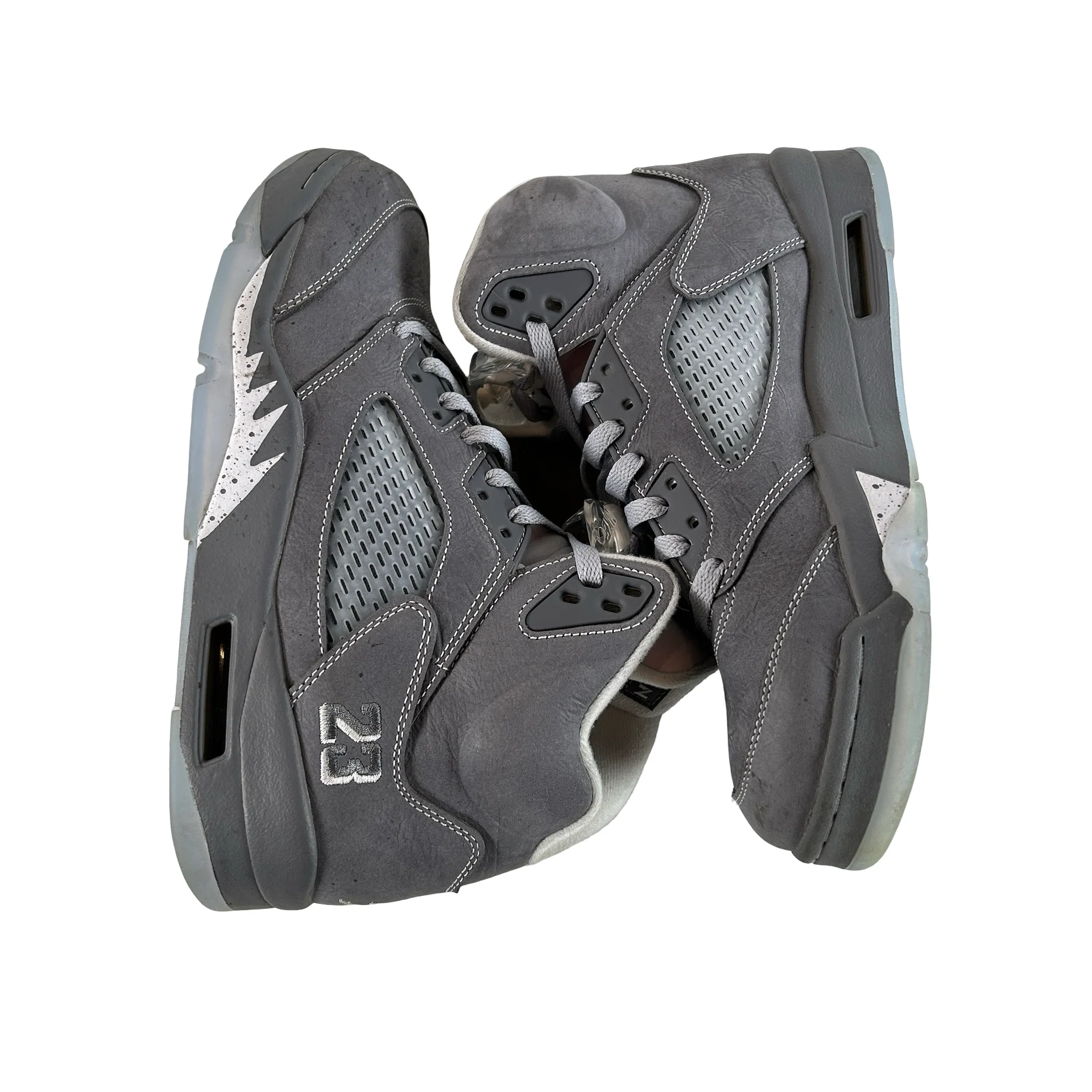 DD0587 002 Jordan 5 Retro Wolf Grey (2026) [USED] - 9 M (Used3) - Image 4