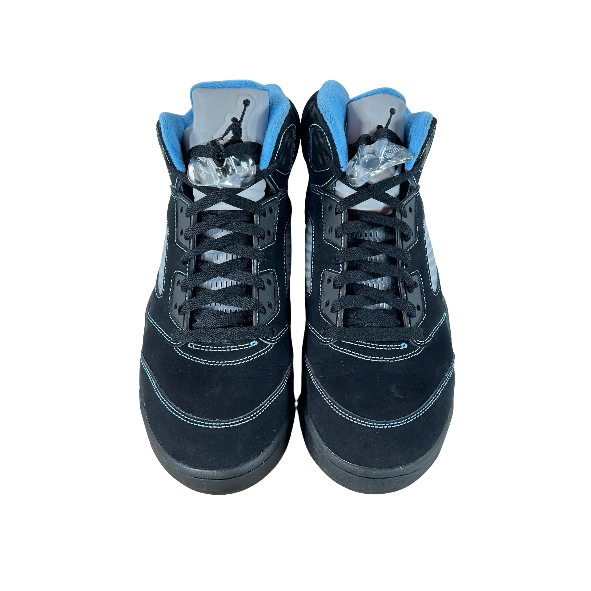 DD0587 008 Jordan 5 Retro Black University Blue (2026) [USED] - 10 M (Used) - Image 2