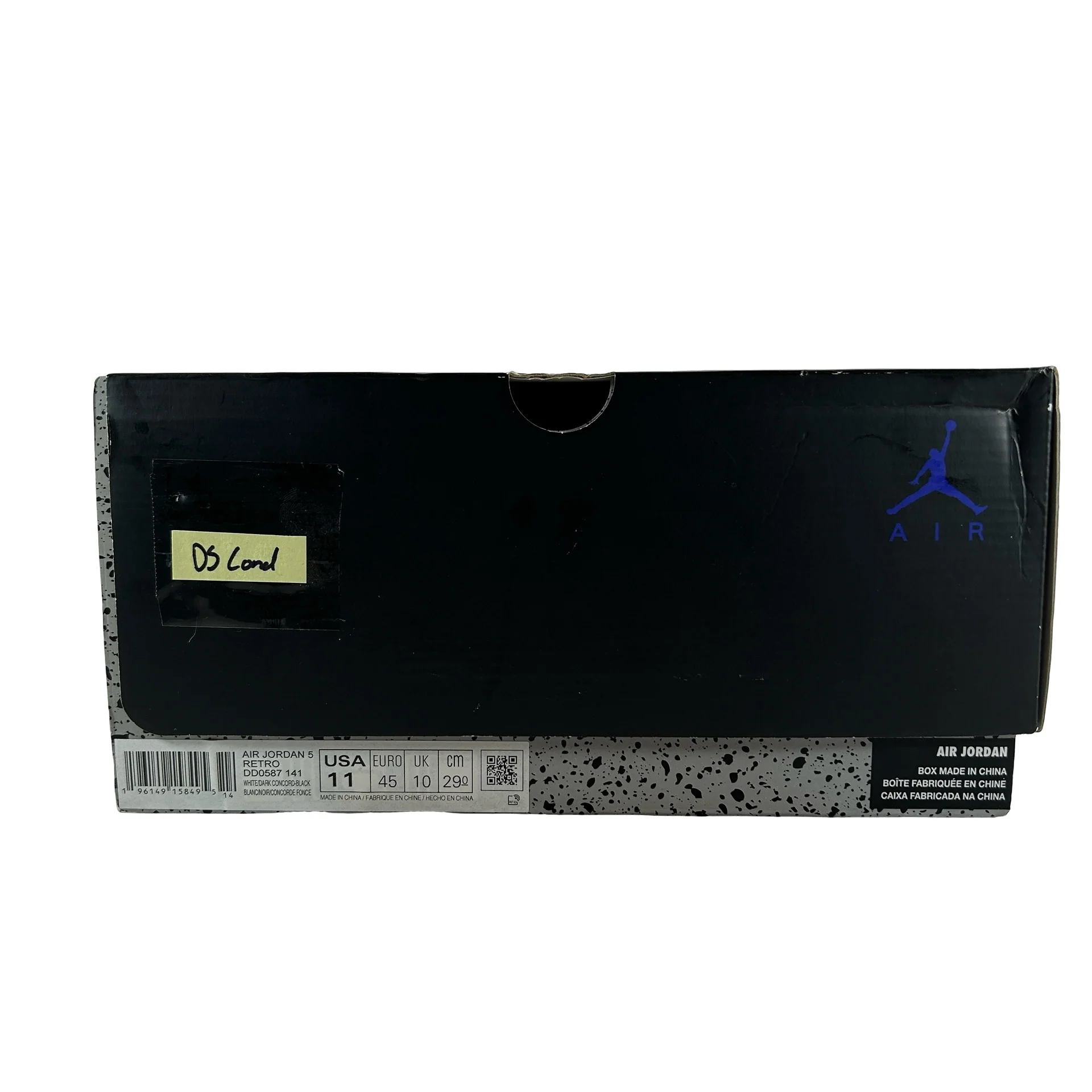 DD0587 141 Jordan 5 Retro Dark Concord [CONDITIONAL] - 11 M (Slight Yellowing) - Image 7