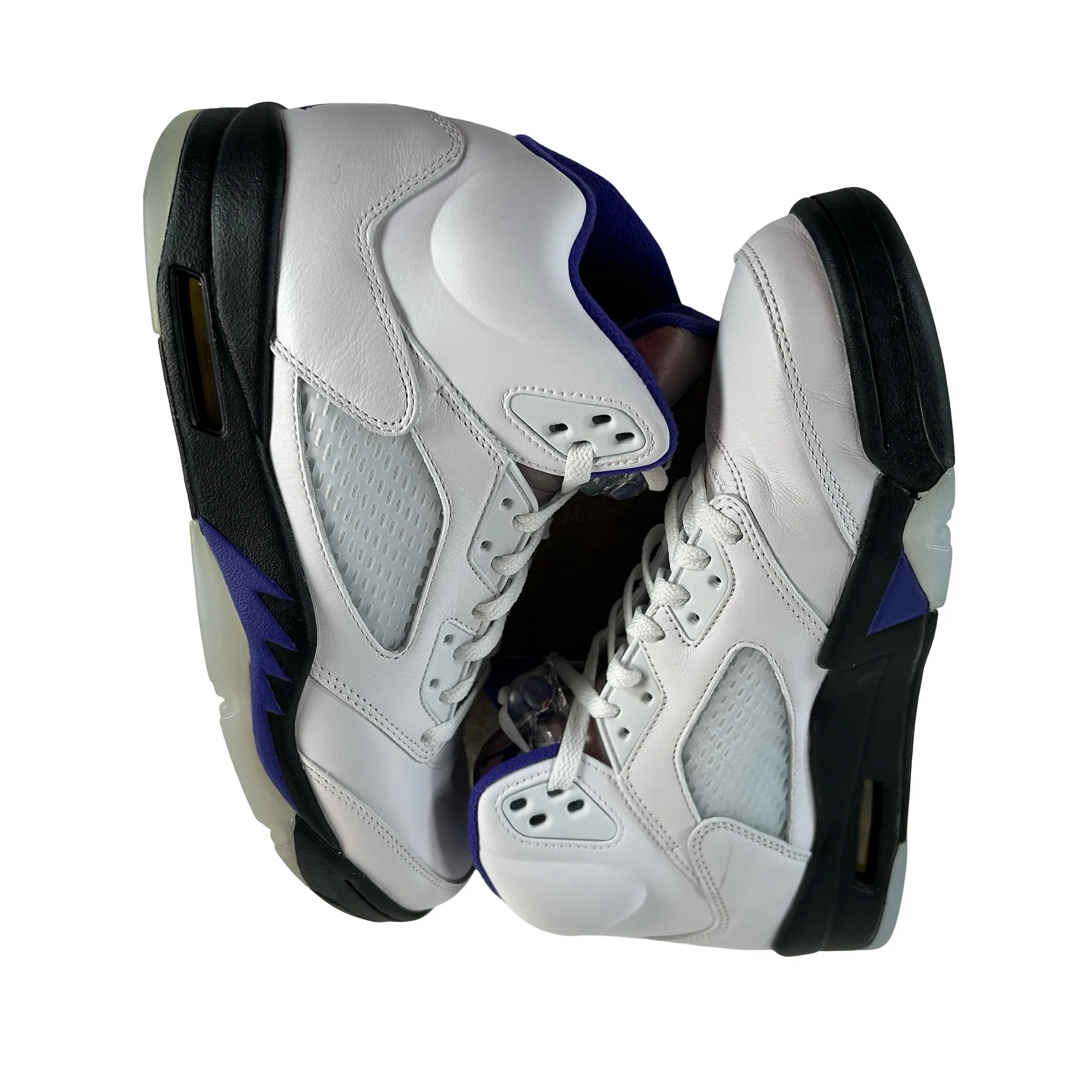 DD0587 141 Jordan 5 Retro Dark Concord [USED] - 10.5 M (Used6) - Image 5