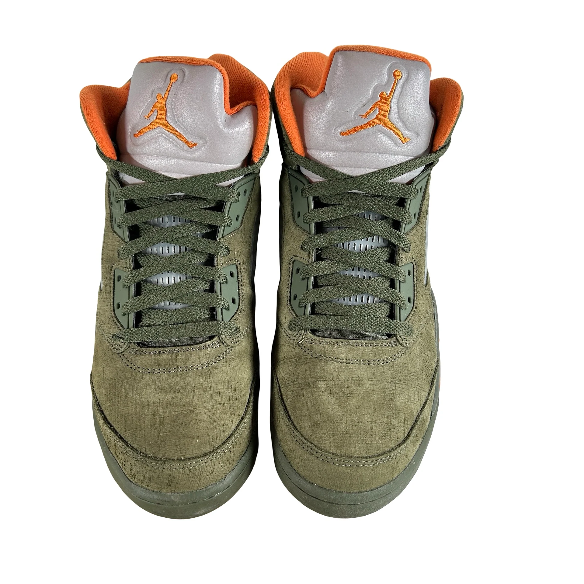 DD0587 308 Jordan 5 Retro Olive (2024) [USED] - 10 M (Used) - Image 2