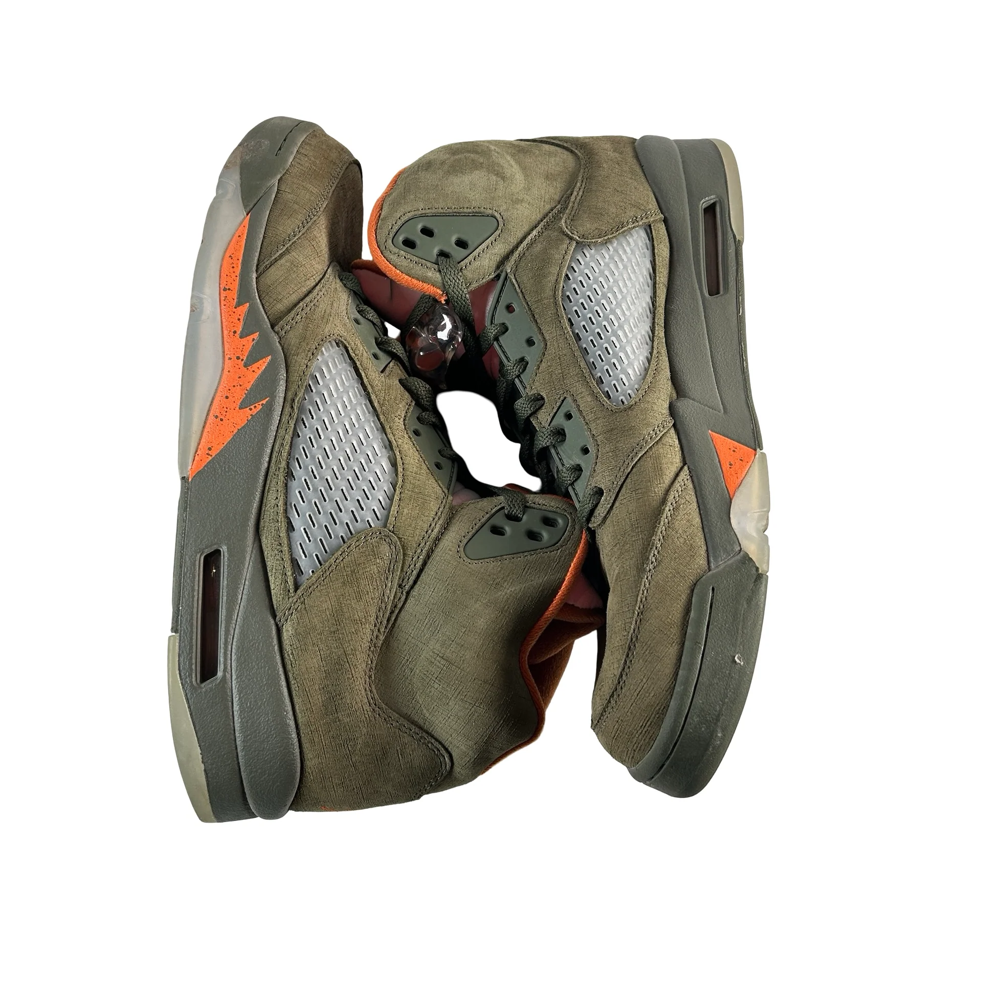 DD0587 308 Jordan 5 Retro Olive (2024) [USED] - 12 M (Used) (No Box) - Image 4