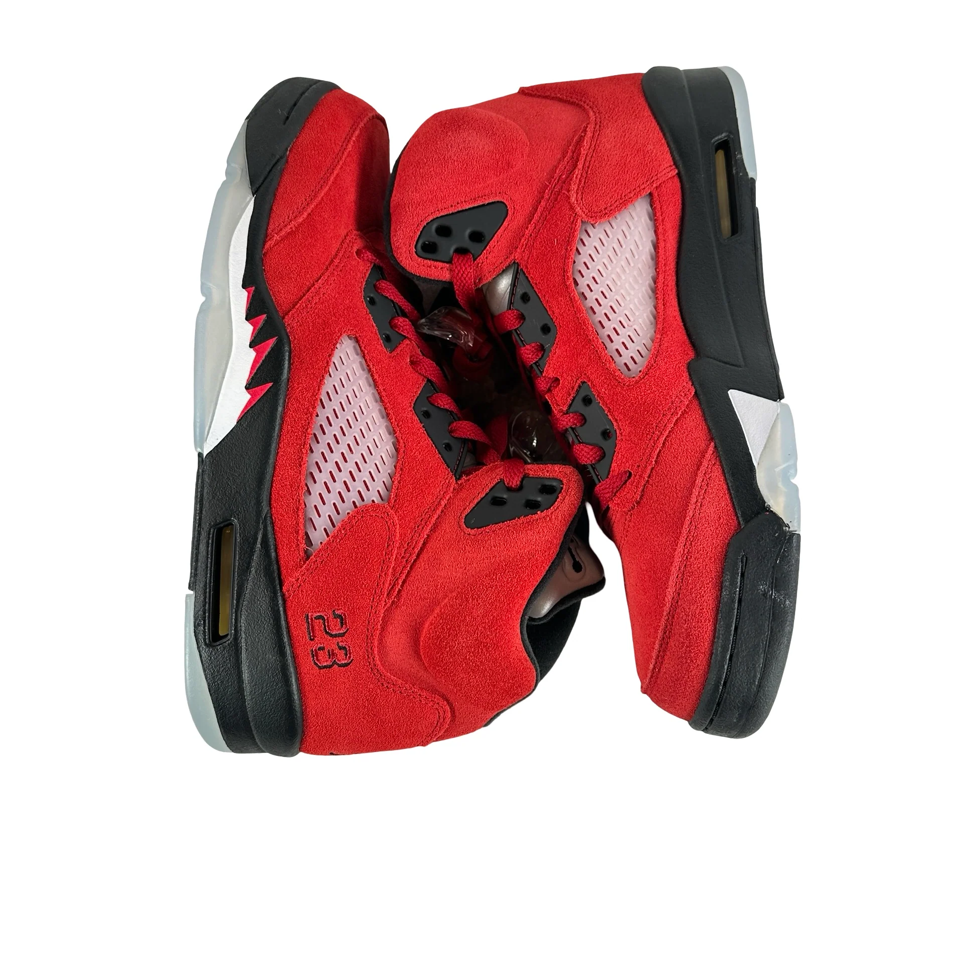 DD0587 600 Jordan 5 Raging Bull Red (2021) [CONDITIONAL] - 10 M (Slight Yellowing) (Replace Box) - Image 4