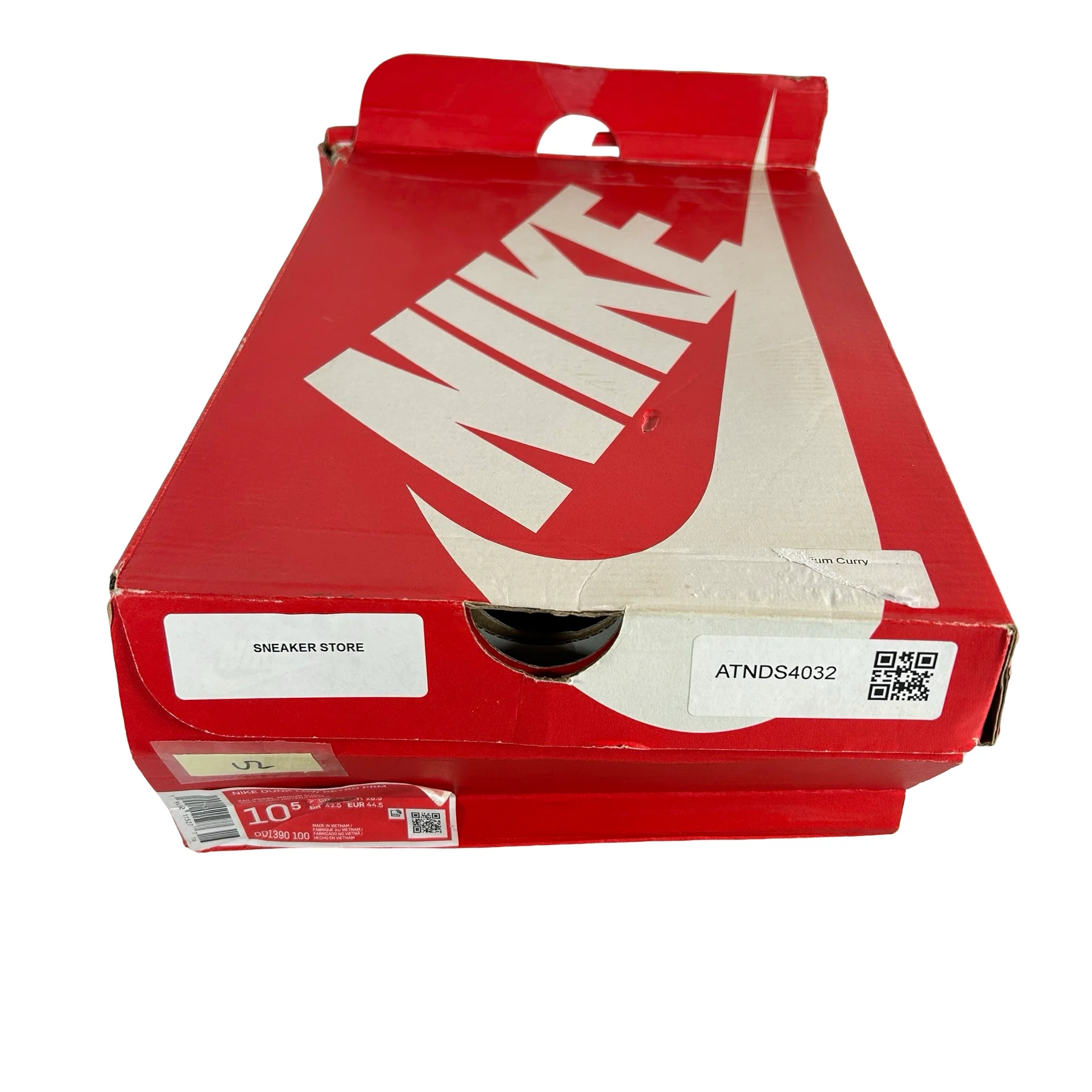 DD1390 100 Nike Dunk Low Medium Curry [USED] - 10.5 M (Used2) - Image 7