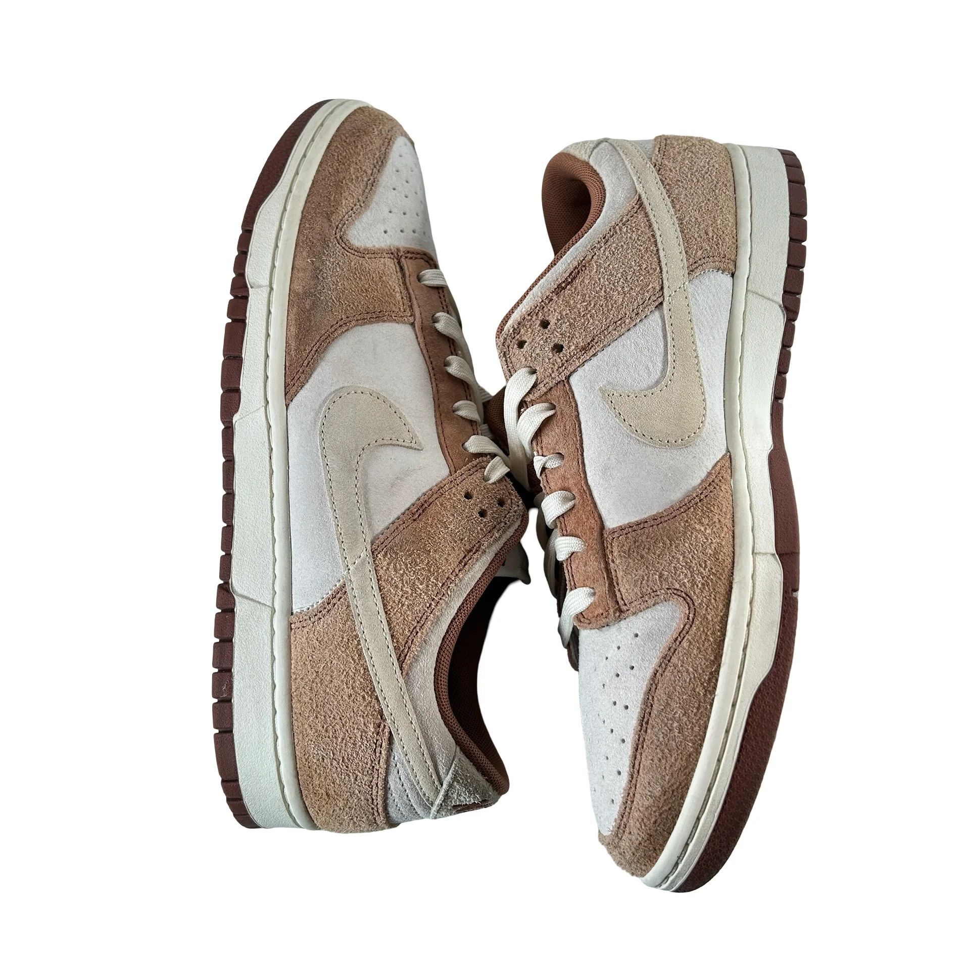 DD1390 100 Nike Dunk Low Medium Curry [USED] - 10.5 M (Used) (No Box) - Image 3