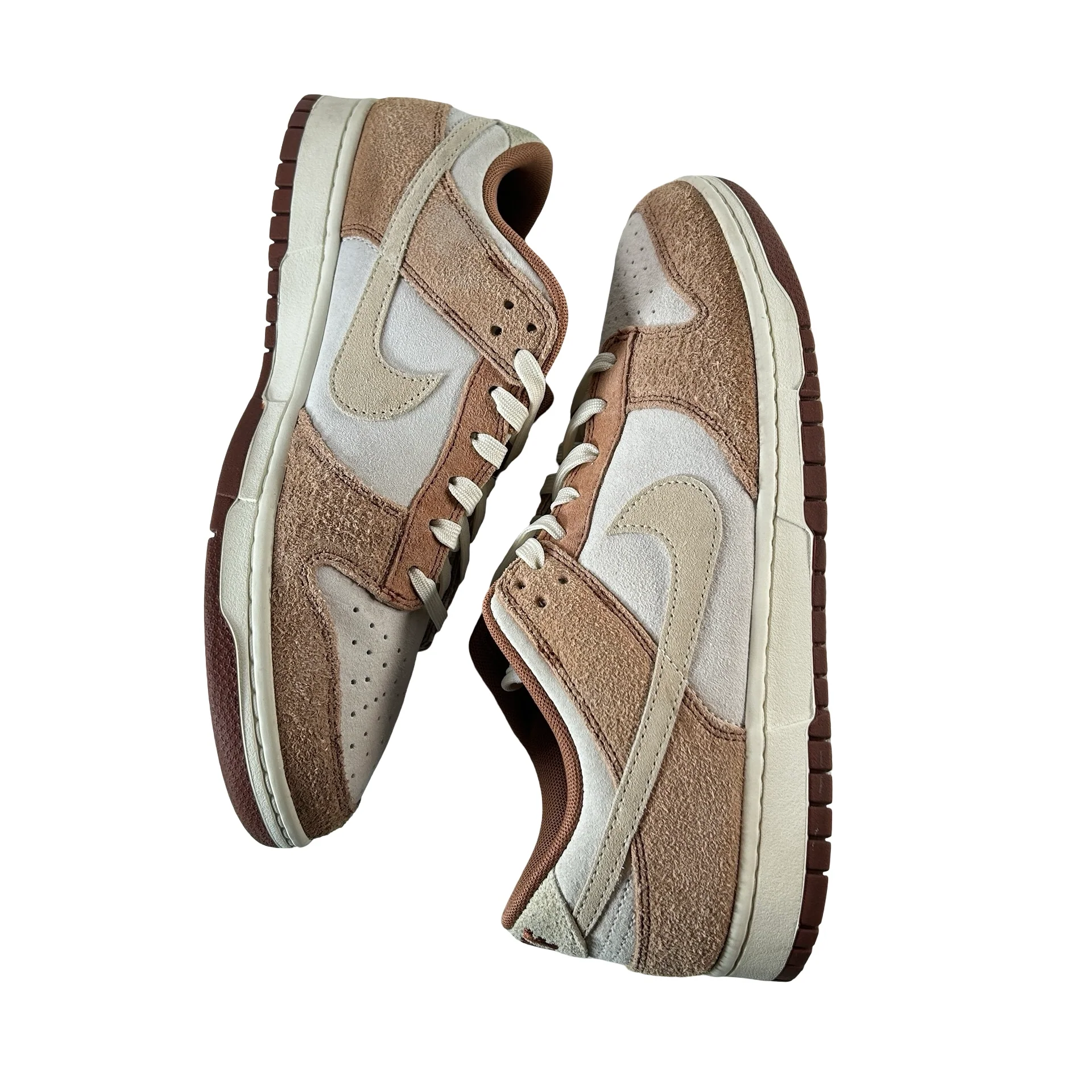 DD1390 100 Nike Dunk Low Medium Curry [USED] - 10.5 M (Used) (No Box) - Image 4