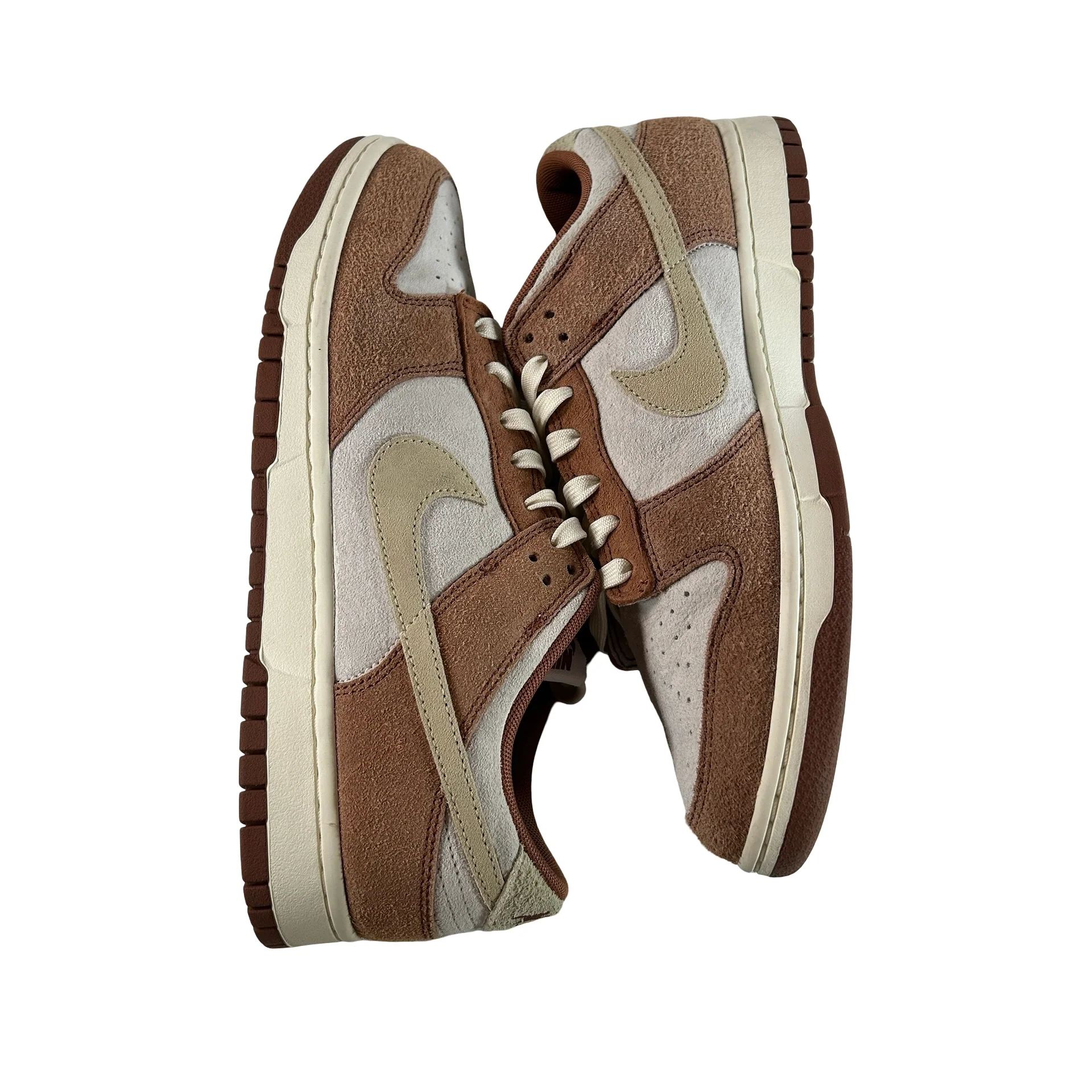 DD1390 100 Nike Dunk Low Medium Curry [USED] - 10.5 M (Used2) (No Box2) - Image 5