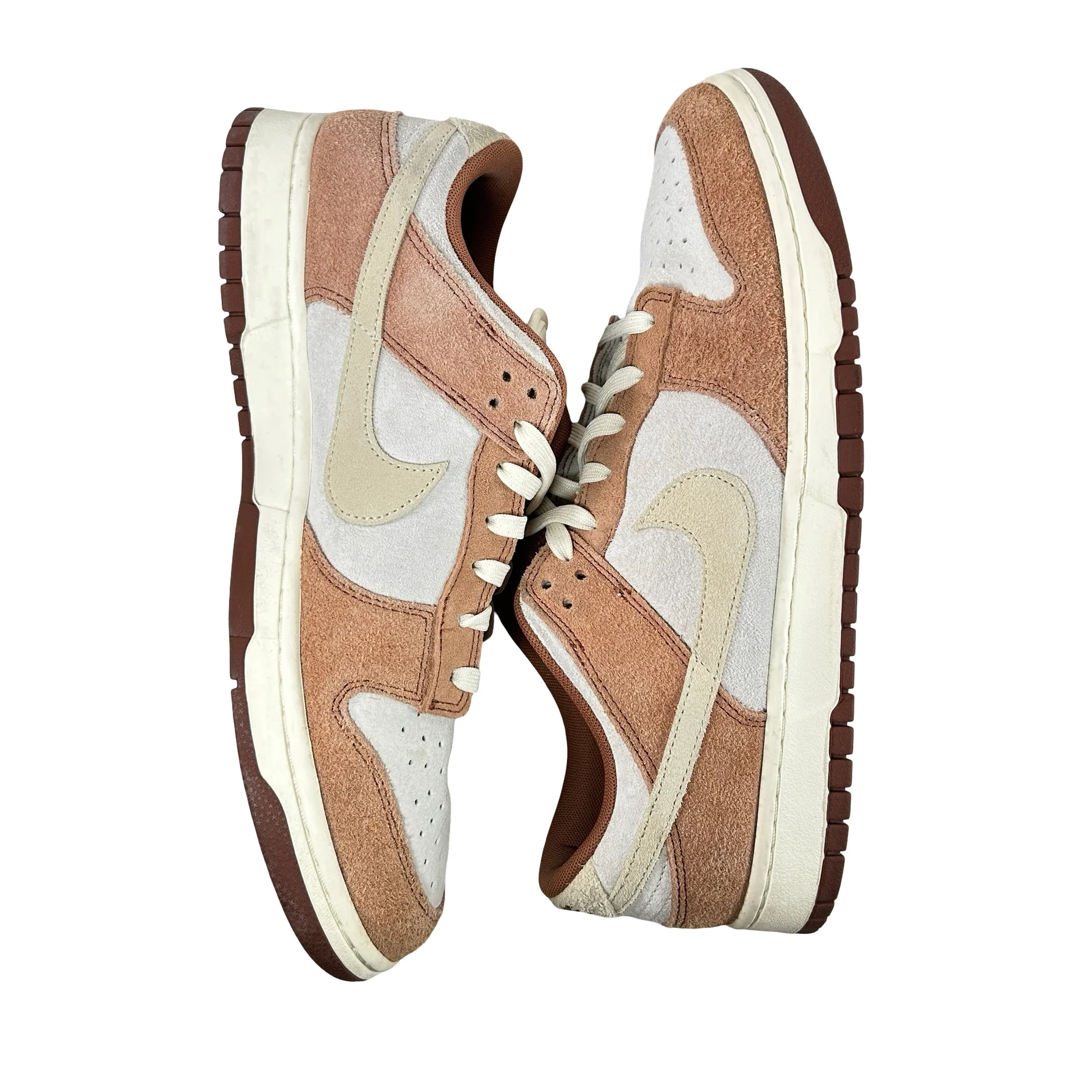 DD1390 100 Nike Dunk Low Medium Curry [USED] - 12 M (Used) (No Box) - Image 5