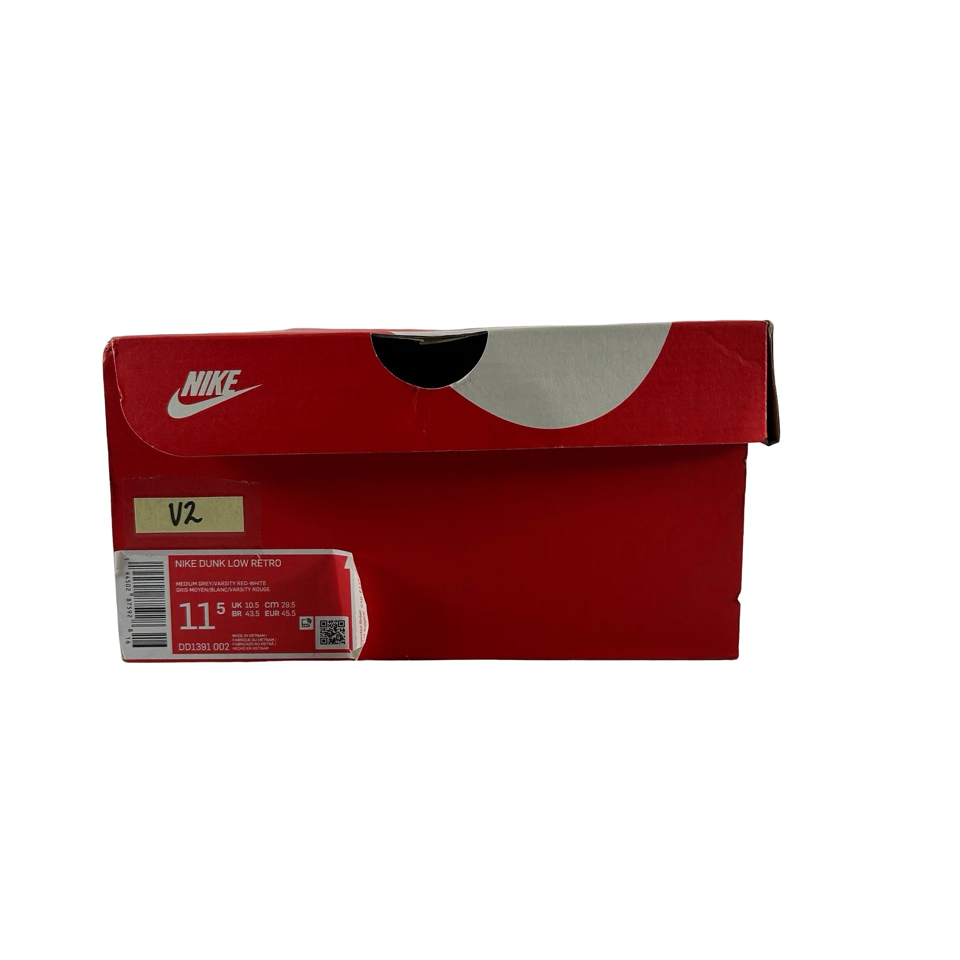 DD1391 002 Dunk Low UNLV [USED] - 11.5 M (Used2) - Image 7