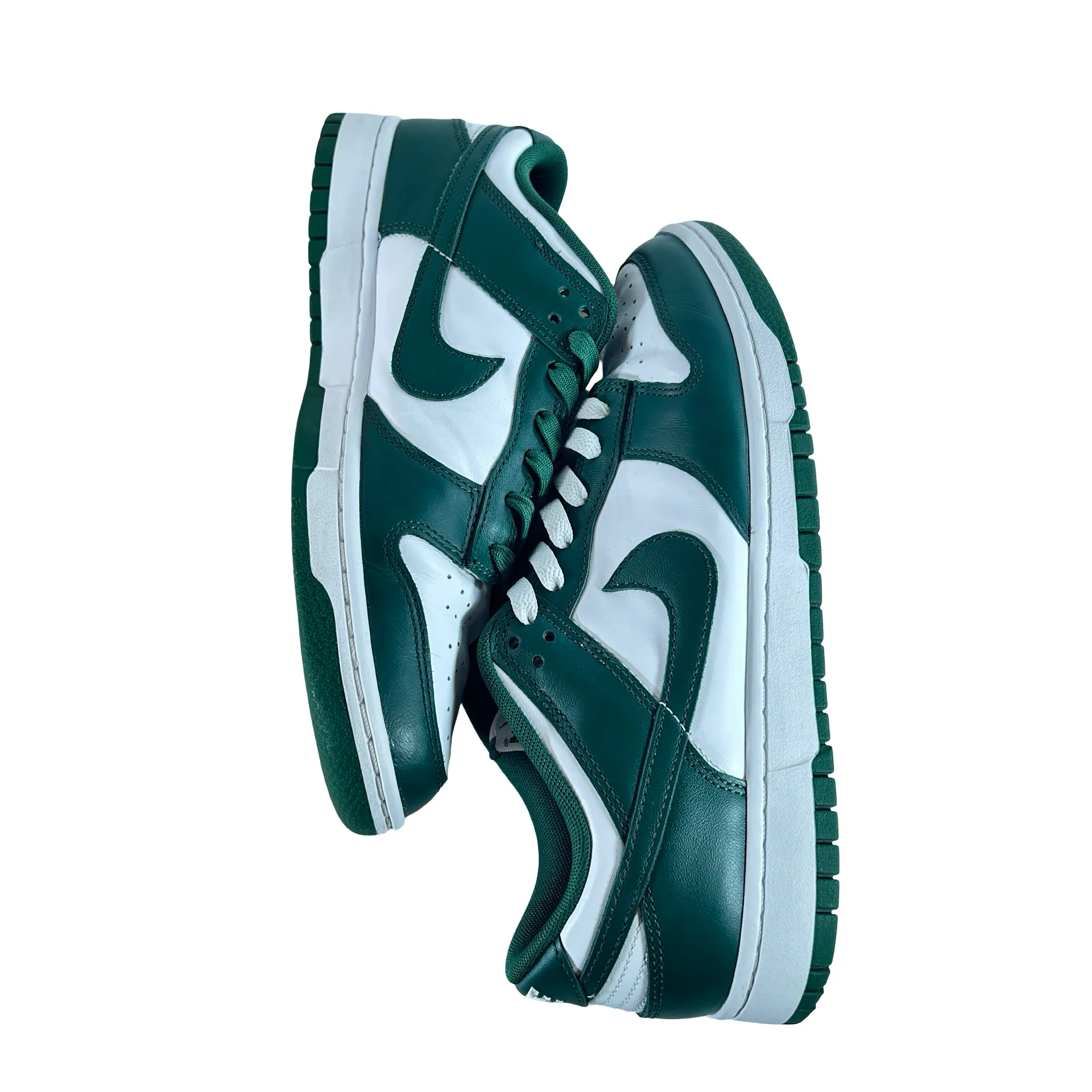 DD1391 101 Nike Dunk Low Michigan State [USED] - 9.5 M (Used4) - Image 5
