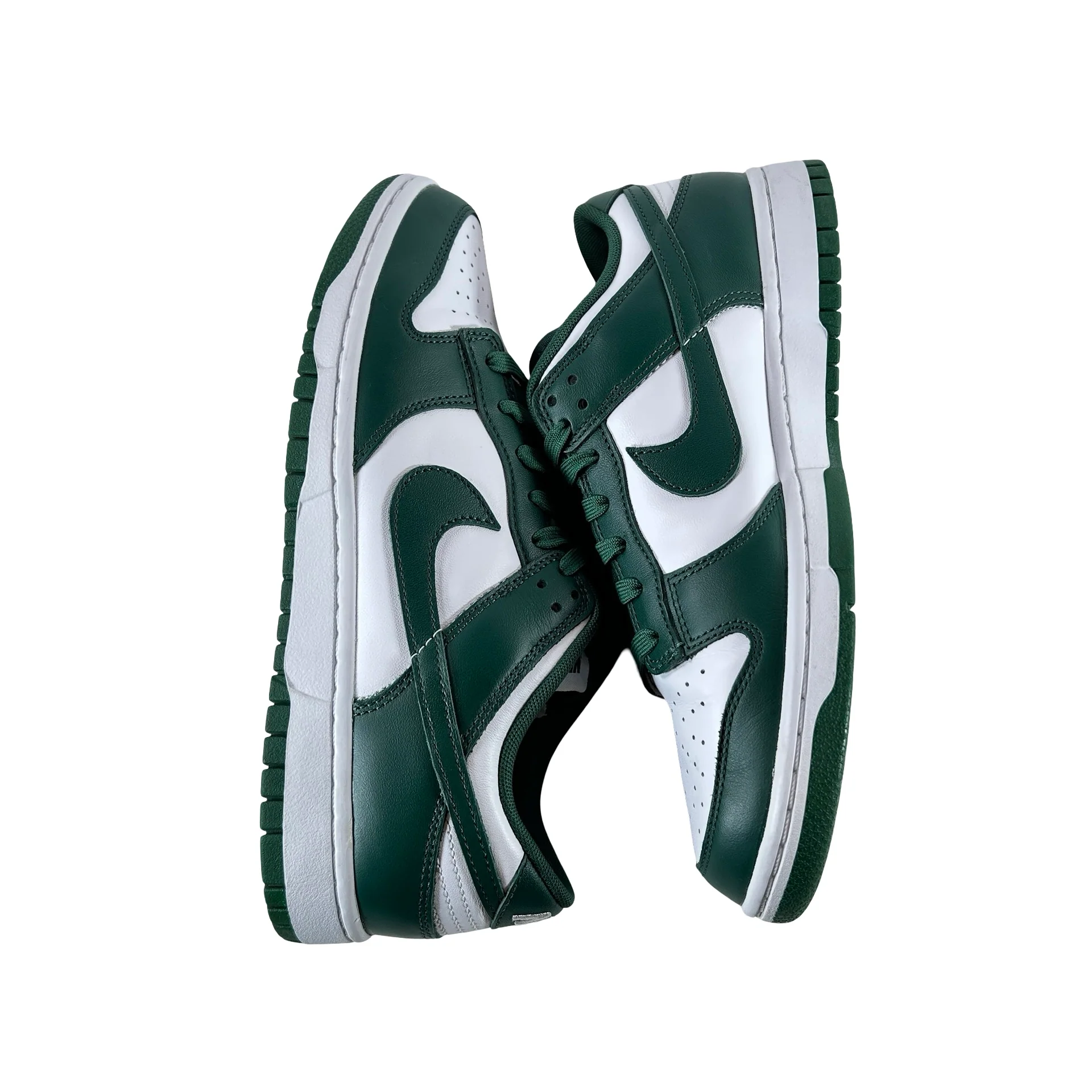 DD1391 101 Nike Dunk Low Michigan State [USED] - 9 M (Used) (No Box) - Image 4