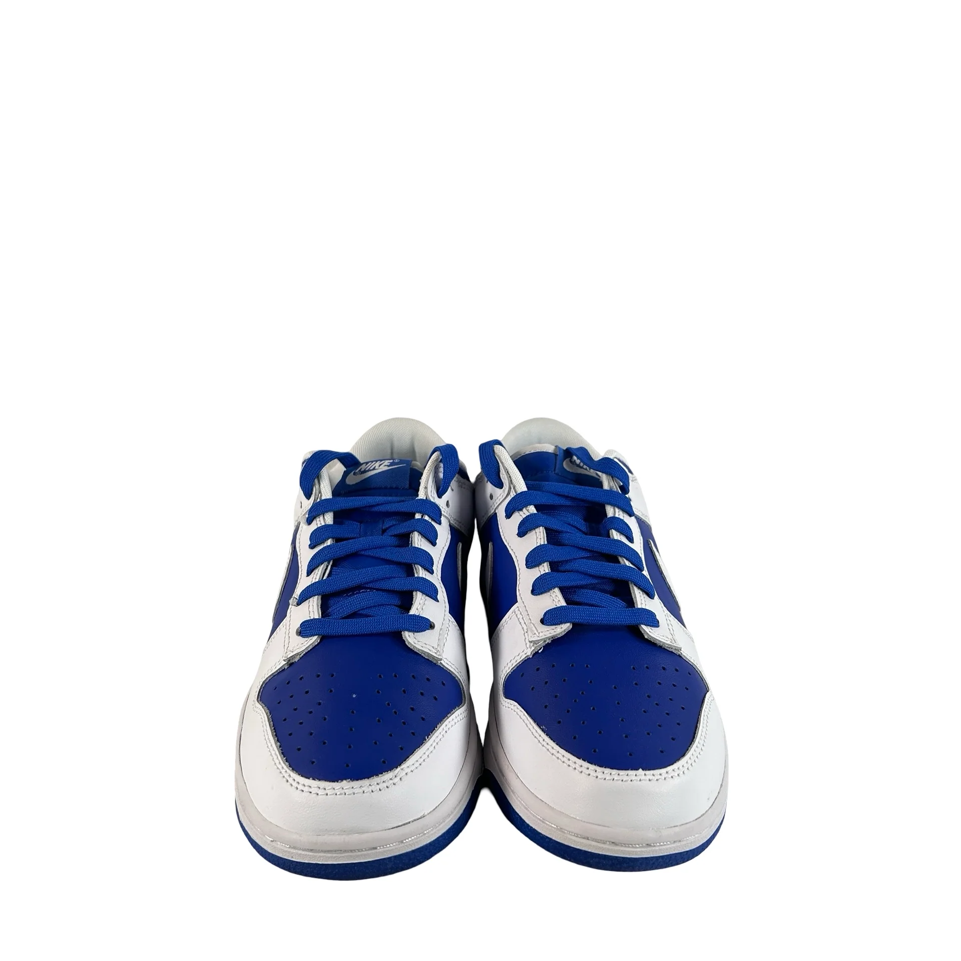 DD1391 401 Nike Dunk Low Racer Blue White [CONDITIONAL] - 9 M (Ashy Soles) (Damaged Box) - Image 2