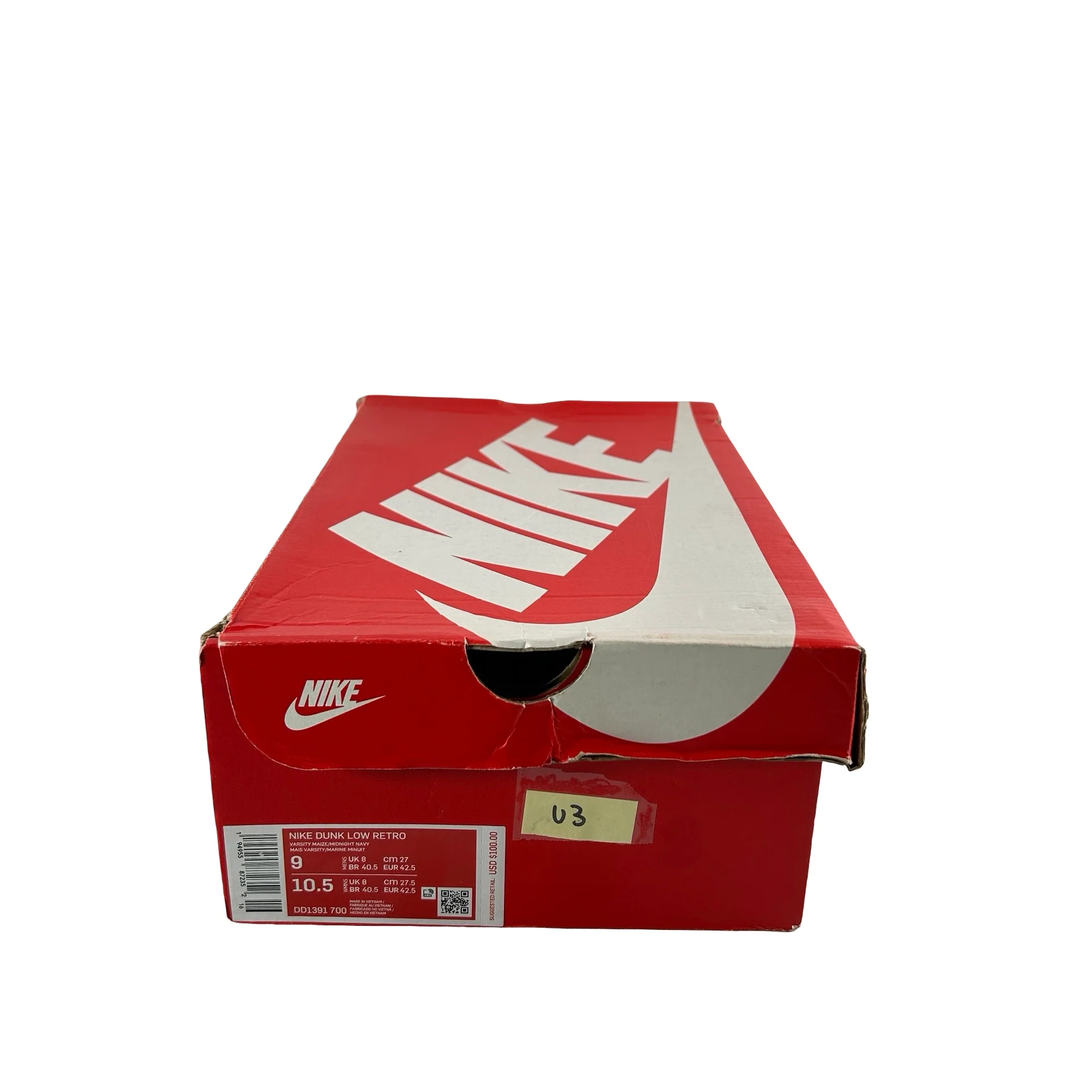 DD1391 700 Nike Dunk Low Michigan [USED] - 9 M (Used3) - Image 7