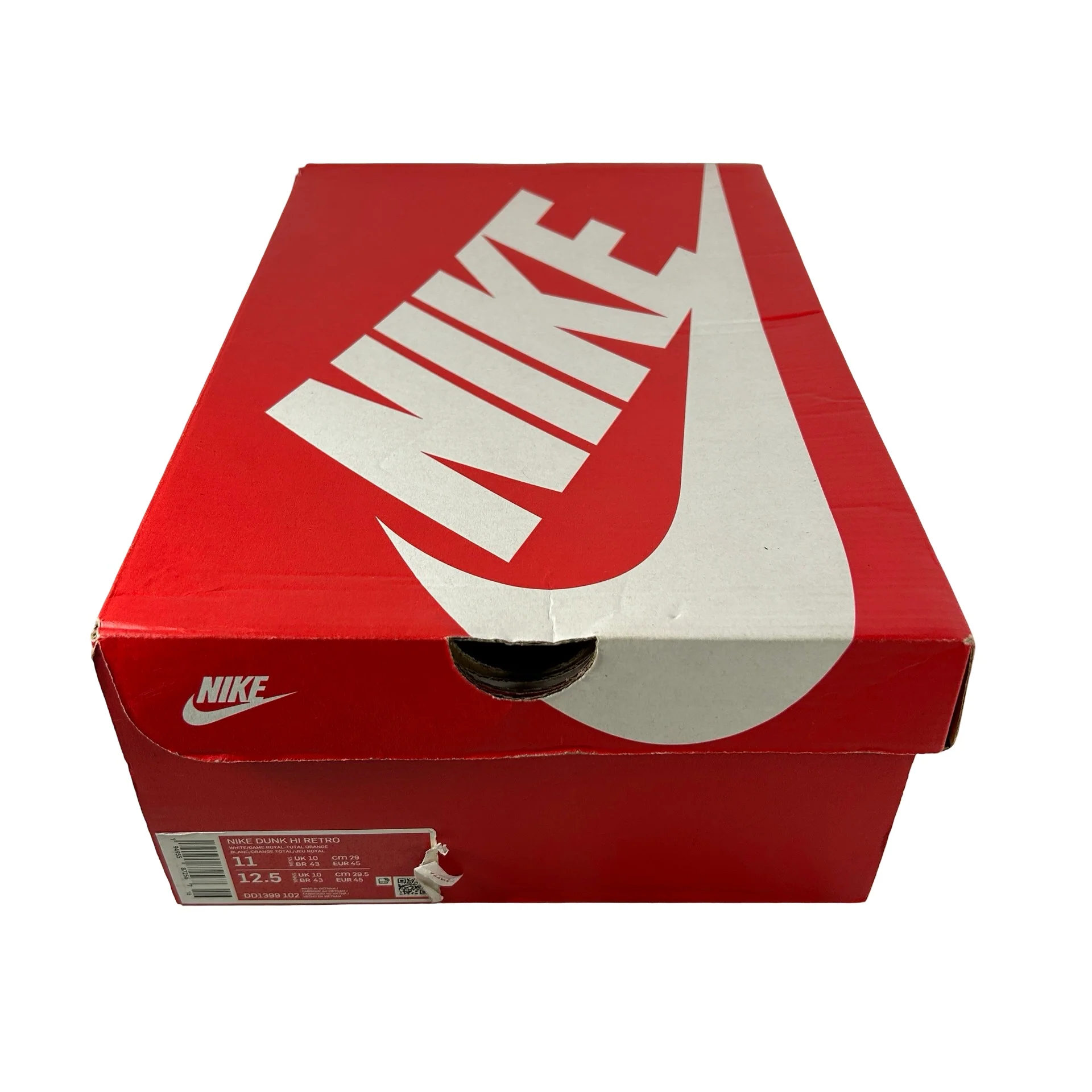 DD1399 102 Nike Dunk High Game Royal [USED] - 11 M (Used) - Image 7