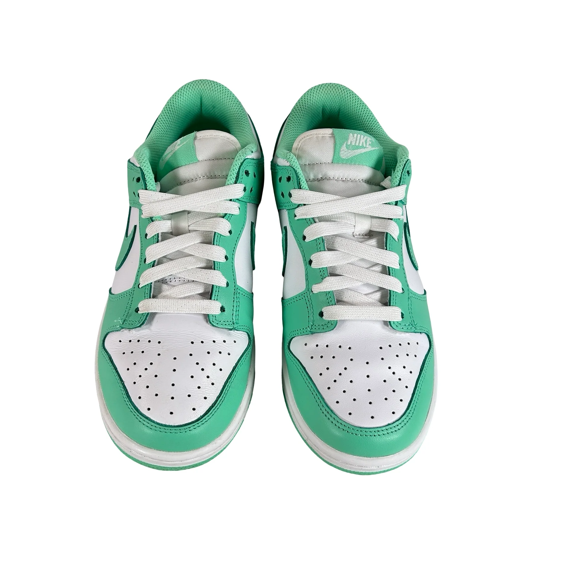 DD1503 105 Nike Dunk Low Green Glow [USED] - 7.5 W (Used) - Image 2