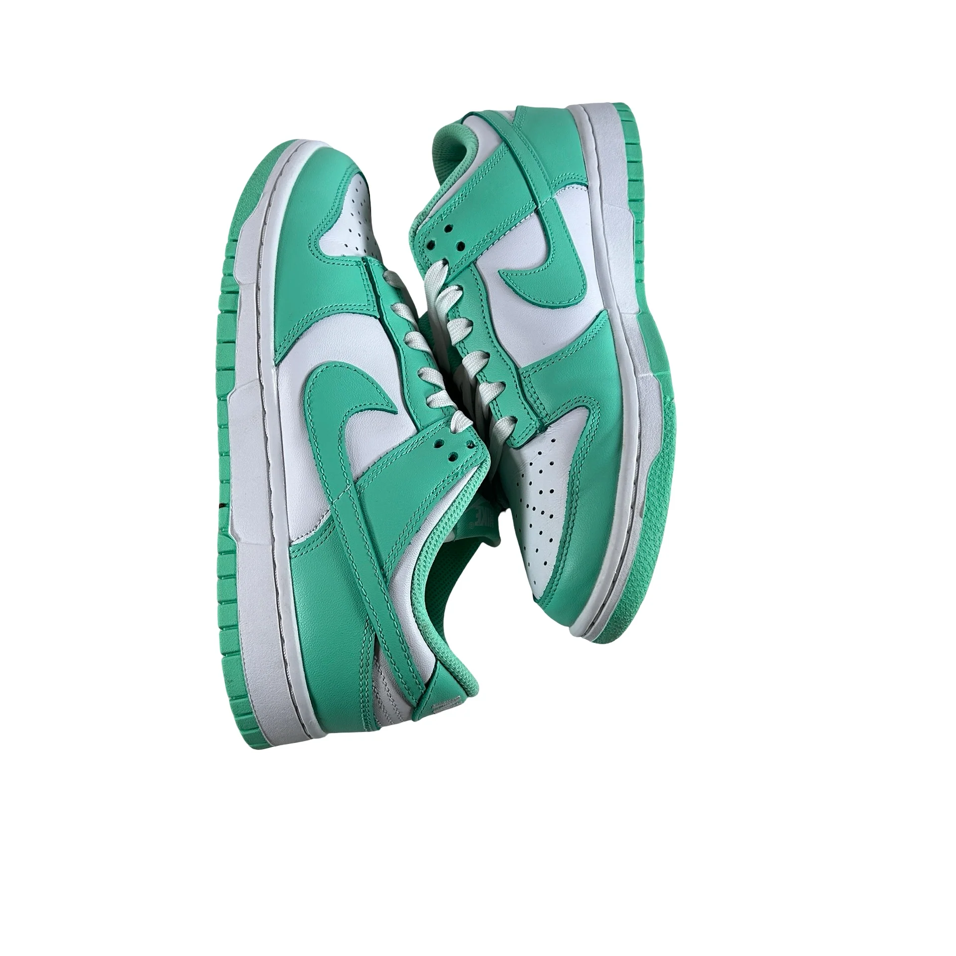 DD1503 105 Nike Dunk Low Green Glow [USED] - 7.5 W (Used) - Image 4