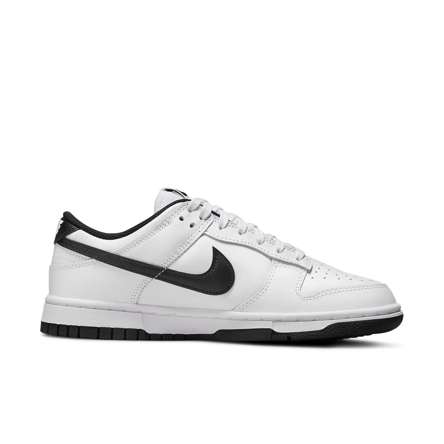 DD1503 113 Nike Dunk Low White Black (2022) (Women's) - Image 2