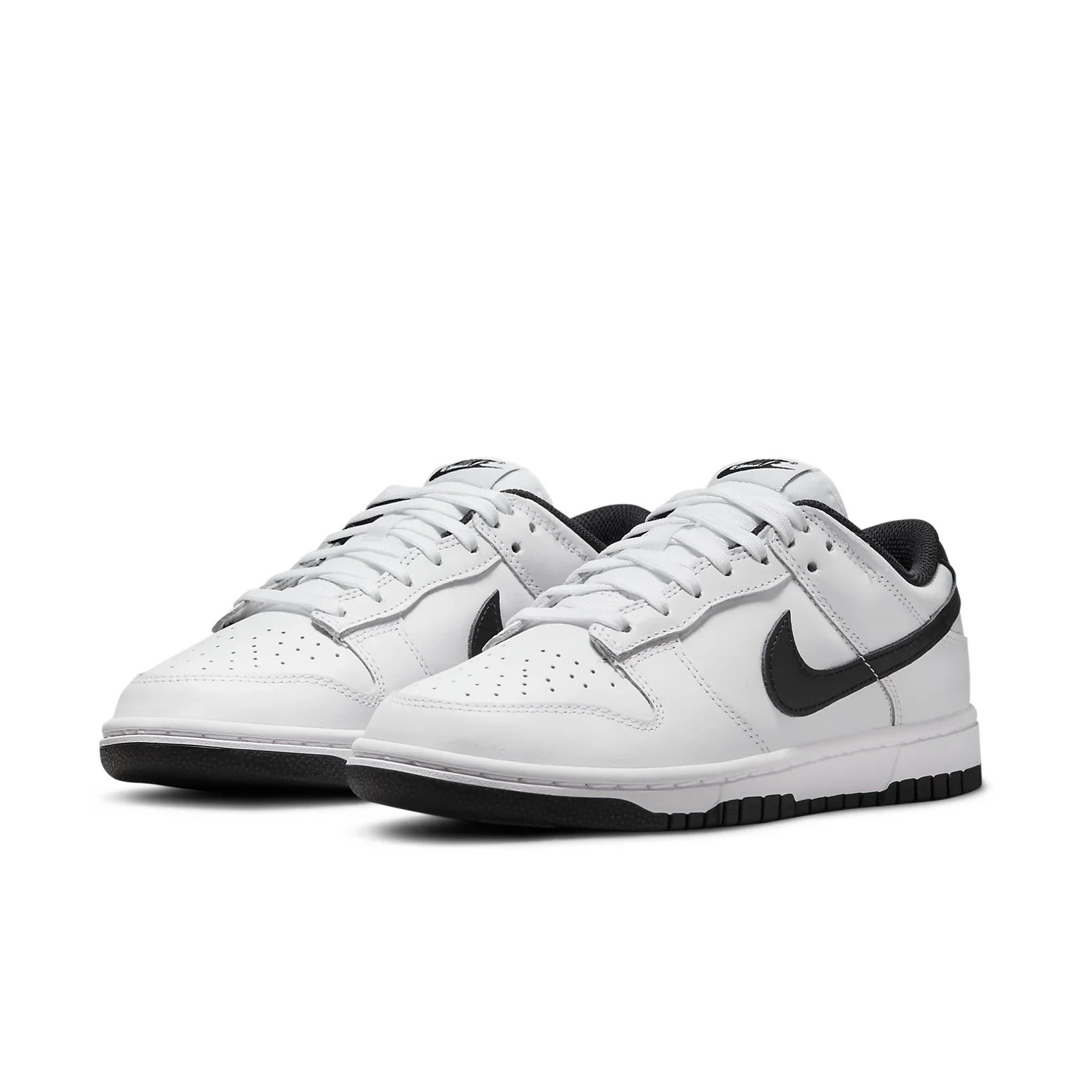 DD1503 113 Nike Dunk Low White Black (2022) (Women's) - Image 3
