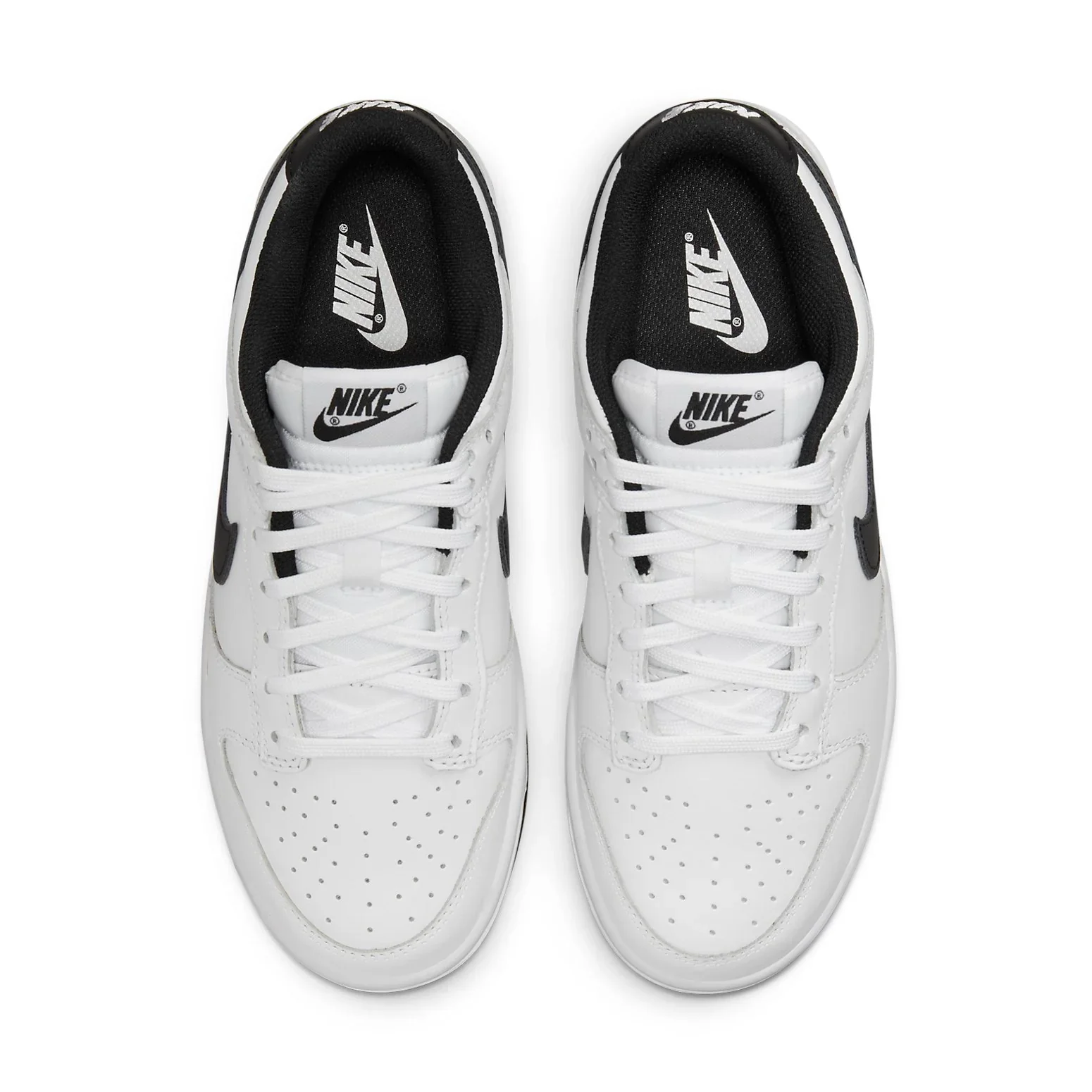 DD1503 113 Nike Dunk Low White Black (2022) (Women's) - Image 4