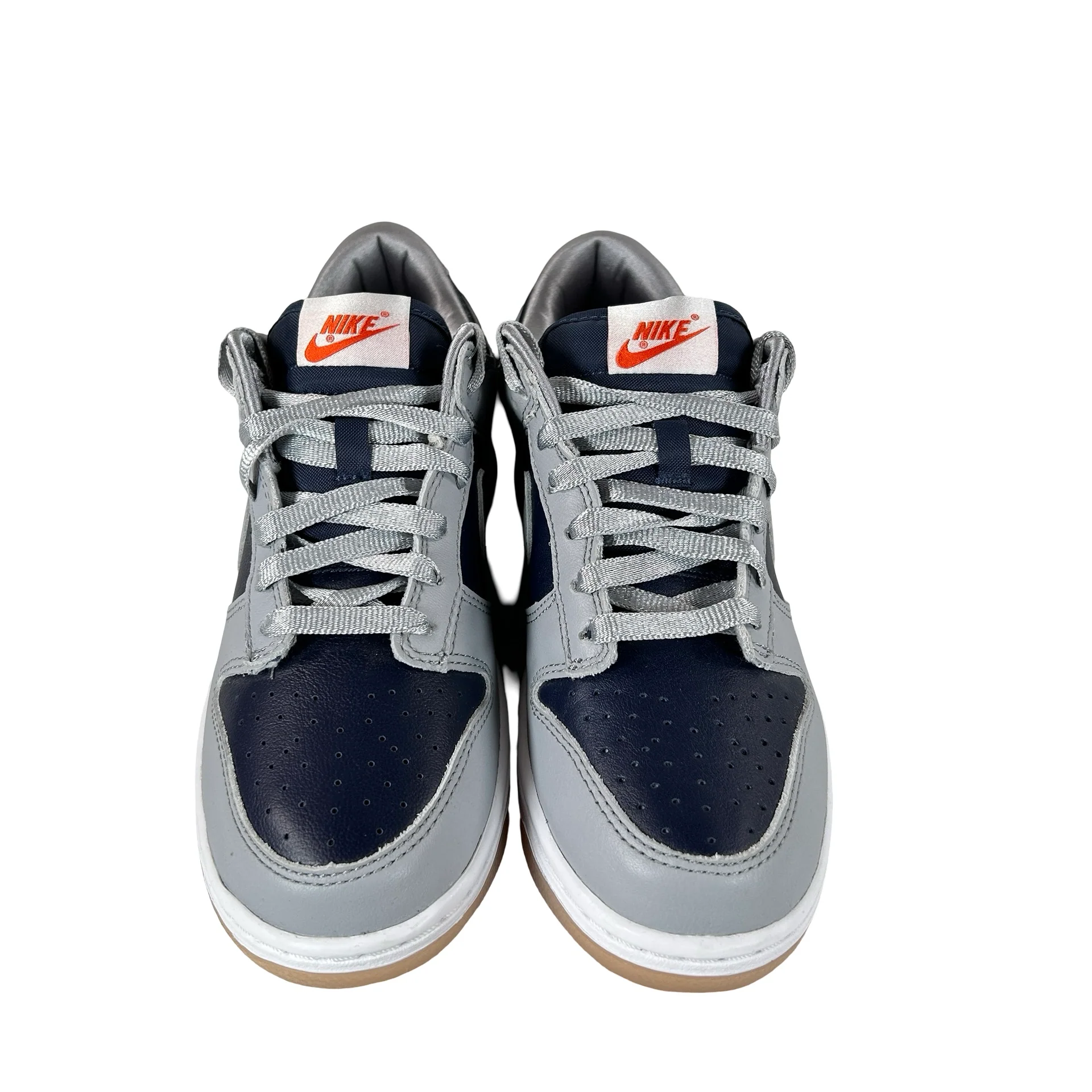 DD1768 400 Nike Dunk Low College Navy Grey (Women's) [CONDITIONAL] - 7.5 W (Yellowing Soles) - Image 2