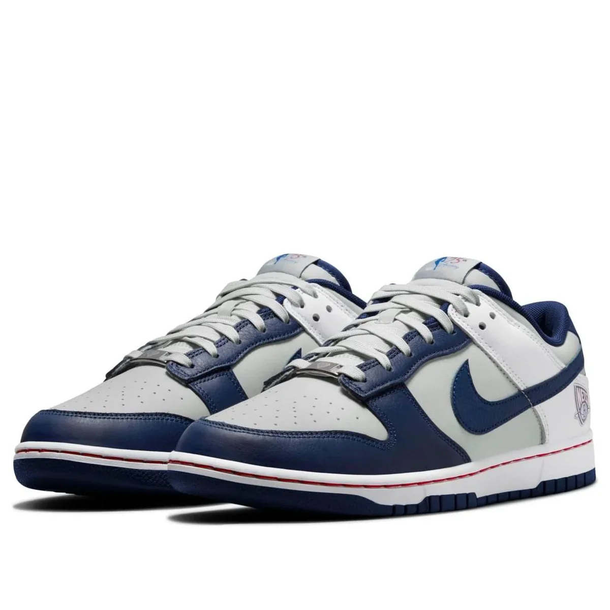 DD3363 001 Nike Dunk Low EMB NBA 75th Anniversary Brooklyn Nets - Image 3