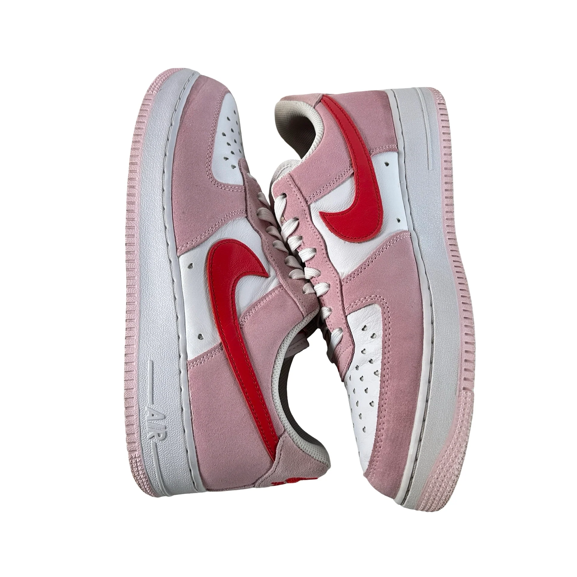 DD3384 600 Nike Air Force 1 Low '07 QS Valentine's Day Love Letter [USED] - 10.5 M (Used2) - Image 4