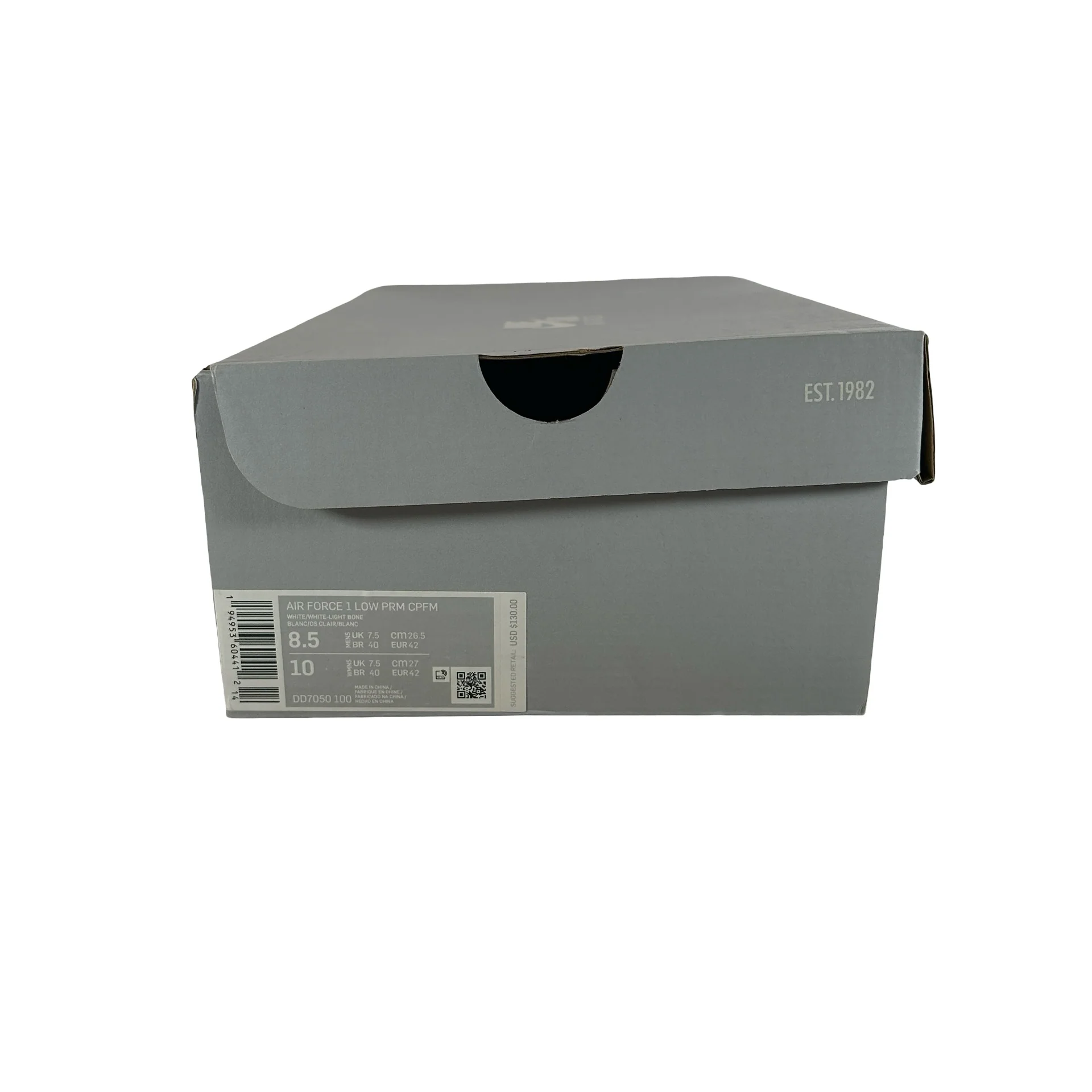 DD7050 100 Nike Air Force 1 Low Cactus CPFM White (2020) [USED] - 8.5 M (Used) - Image 7