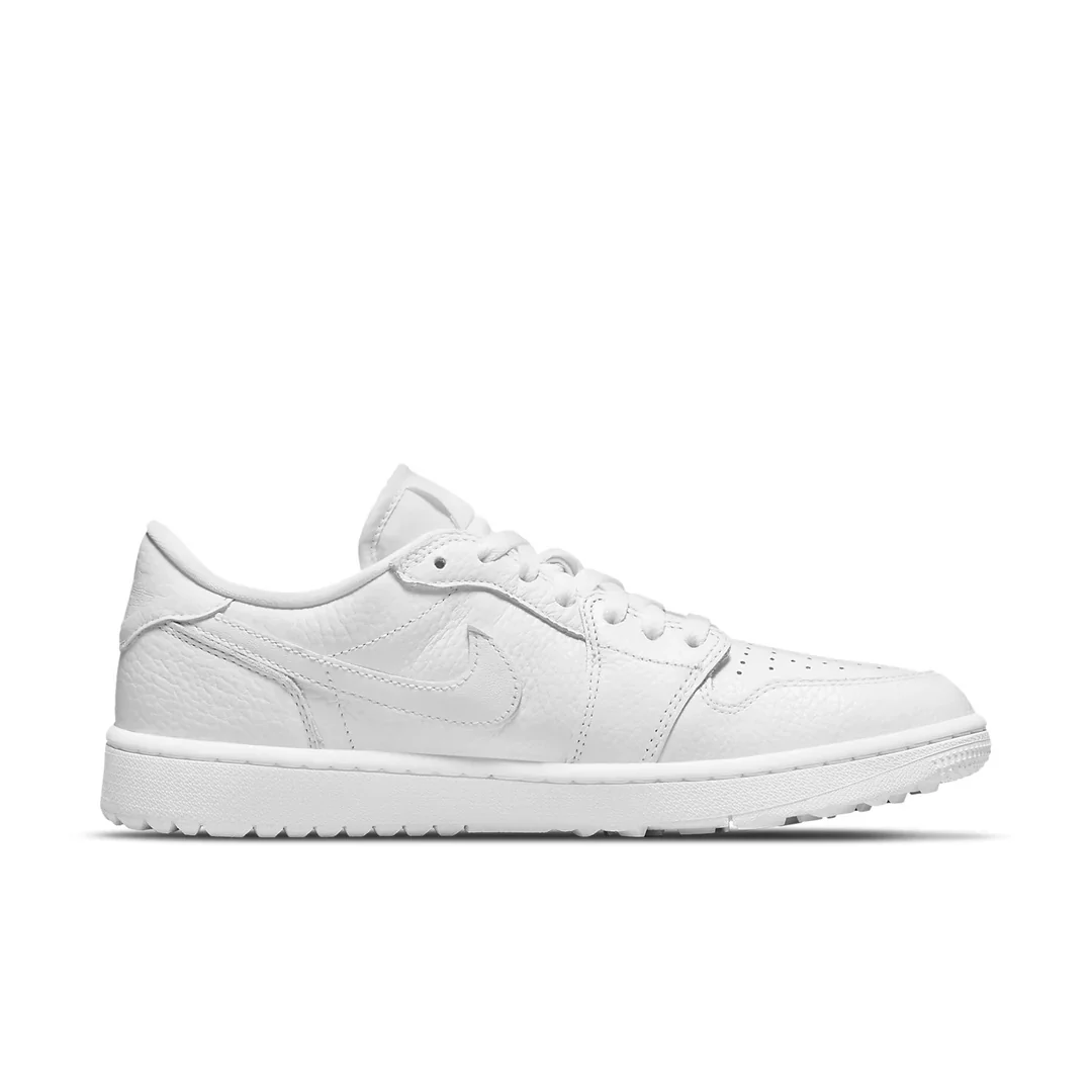 DD9315 101 Jordan 1 Retro Low Golf Triple White - Image 2