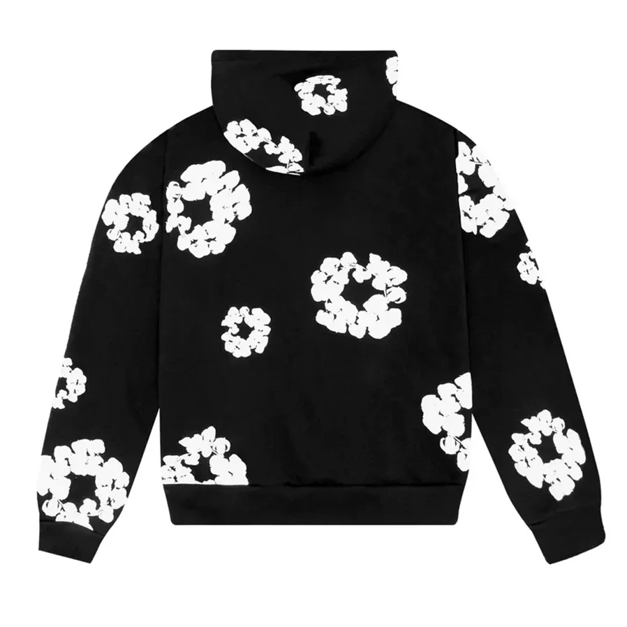 Denim Tears The Cotton Wreath Sweatshirt Black [USED] - XL (VNDS) - Image 2