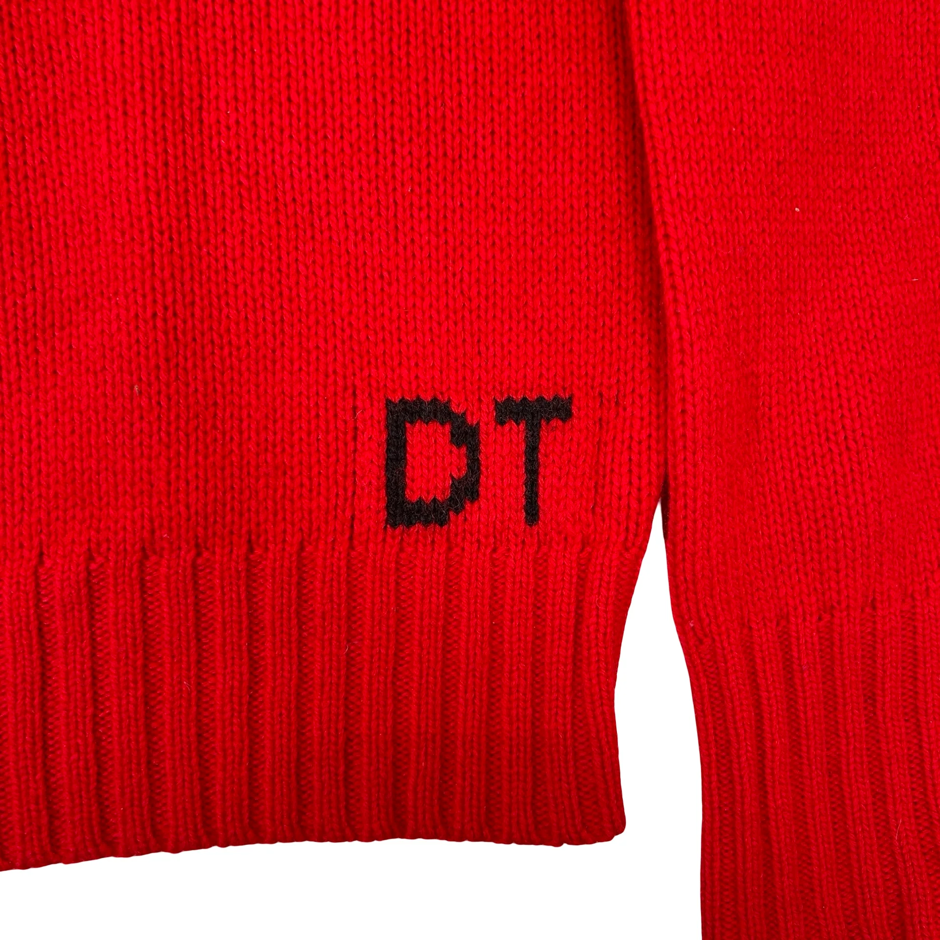 Denim Tears Tyson Beckford Sweater Red [USED] - L (Used) - Image 3
