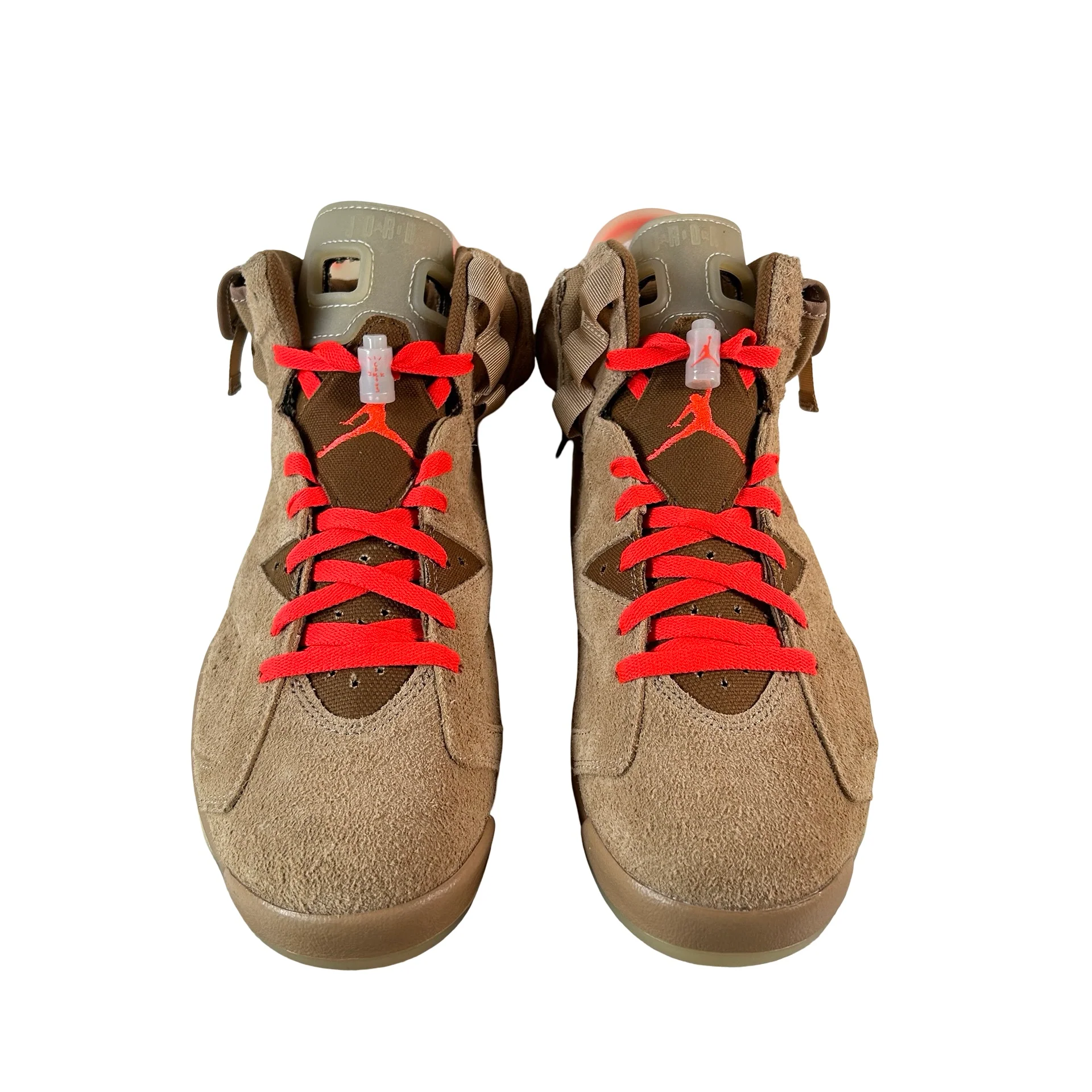 DH0690 200 Jordan 6 Retro Travis Scott British Khaki [USED] - 10 M (Used5) - Image 2