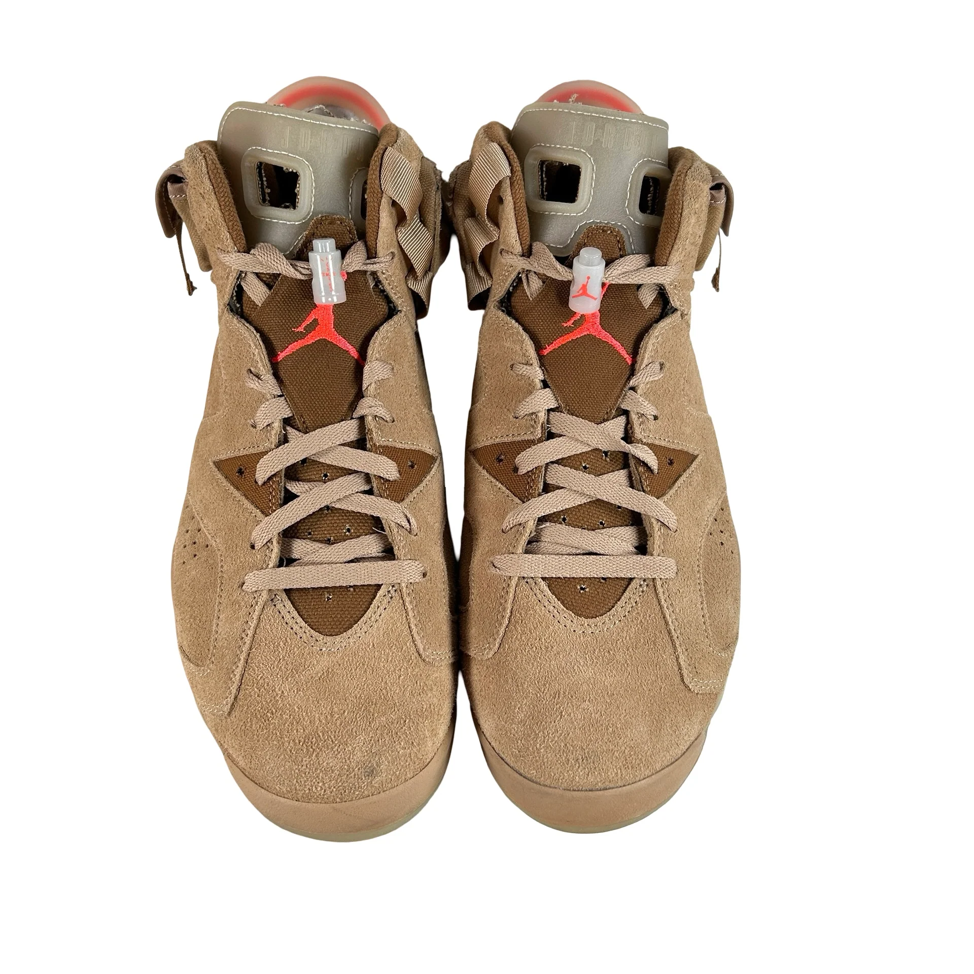 DH0690 200 Jordan 6 Retro Travis Scott British Khaki [USED] - 11.5 M (Used2) - Image 2