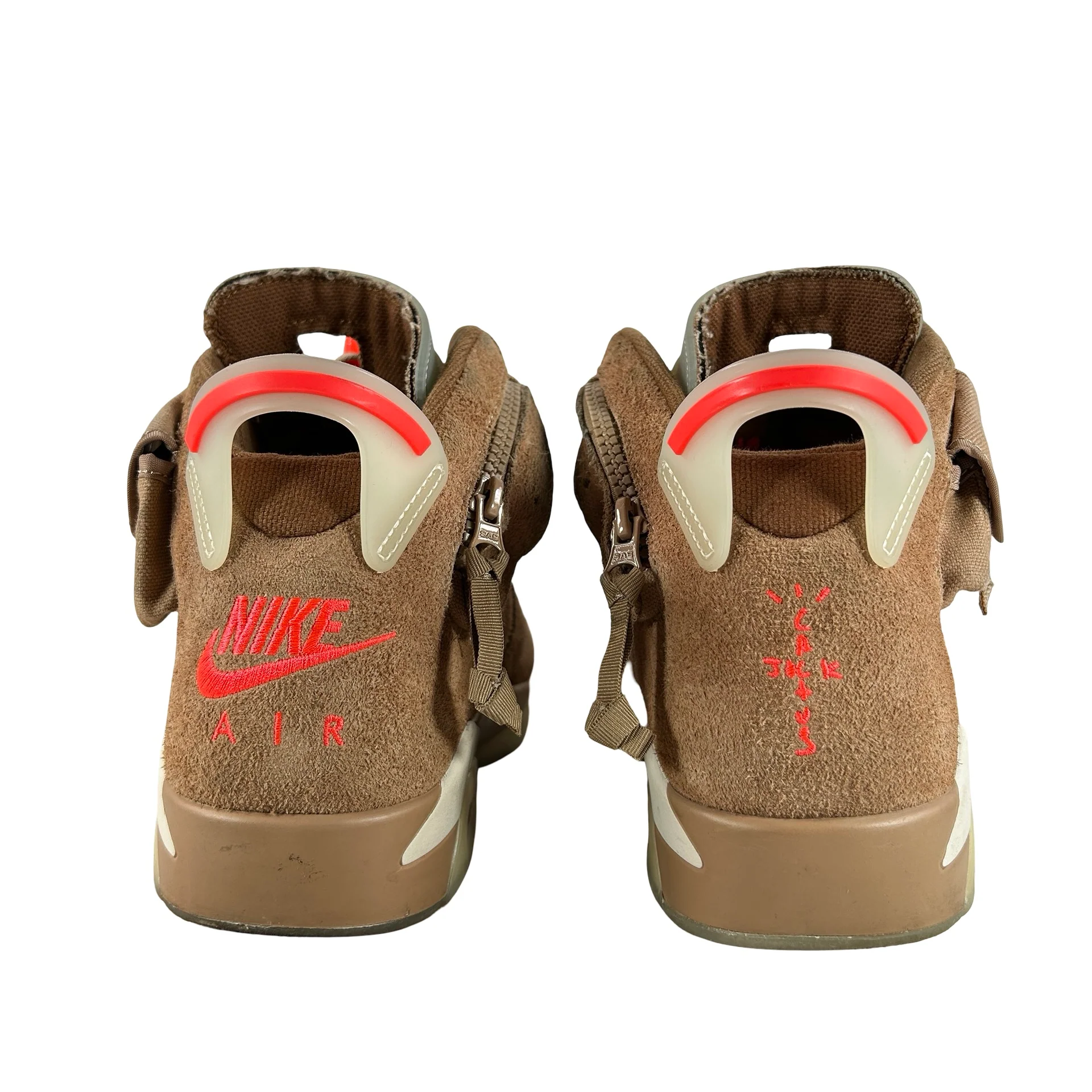 DH0690 200 Jordan 6 Retro Travis Scott British Khaki [USED] - 11 M (Used10) - Image 3