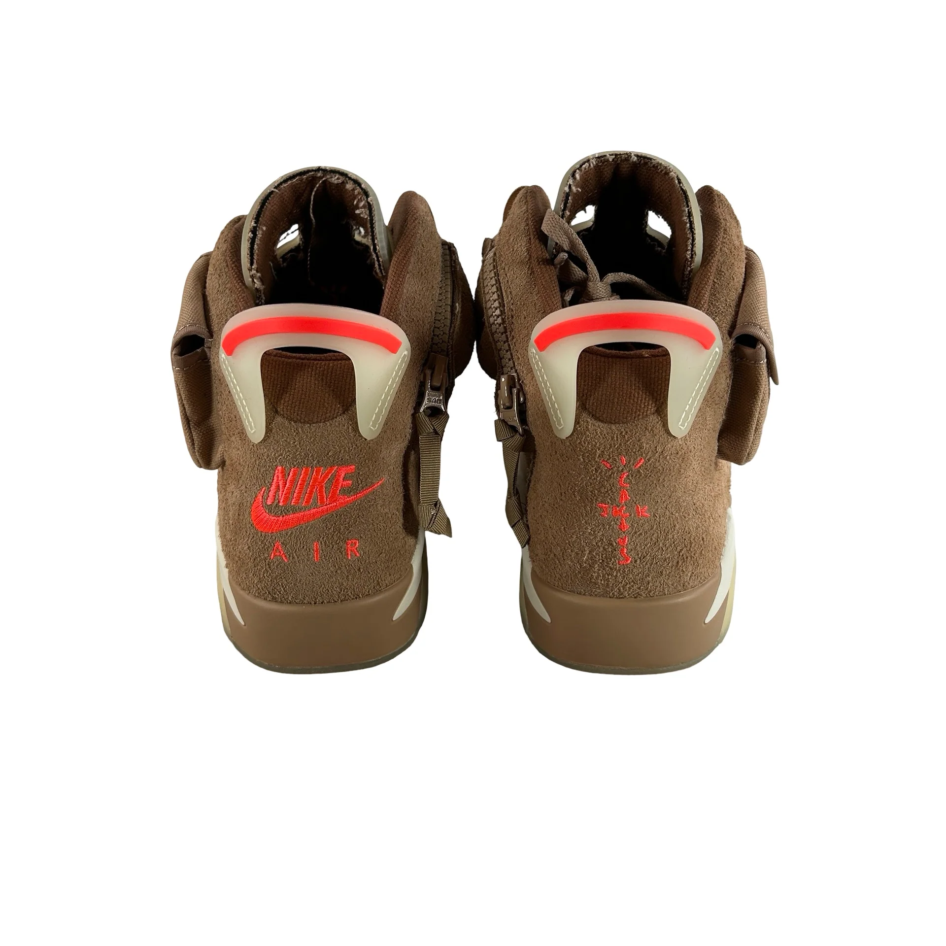 DH0690 200 Jordan 6 Retro Travis Scott British Khaki [USED] - 11 M (Used12) - Image 3