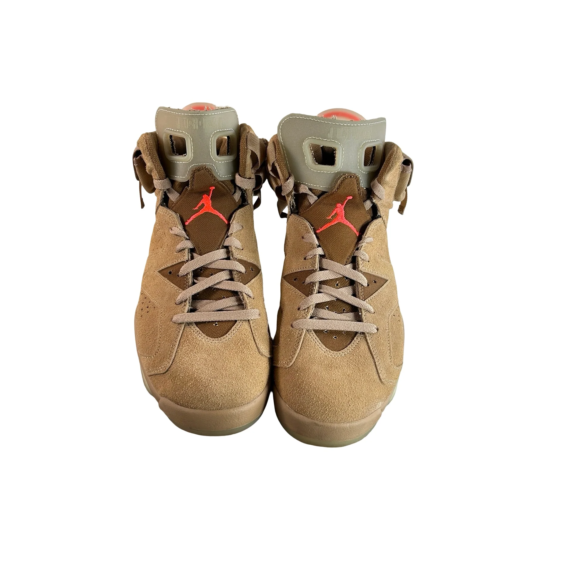 DH0690 200 Jordan 6 Retro Travis Scott British Khaki [USED] - 11 M (Used13) - Image 2