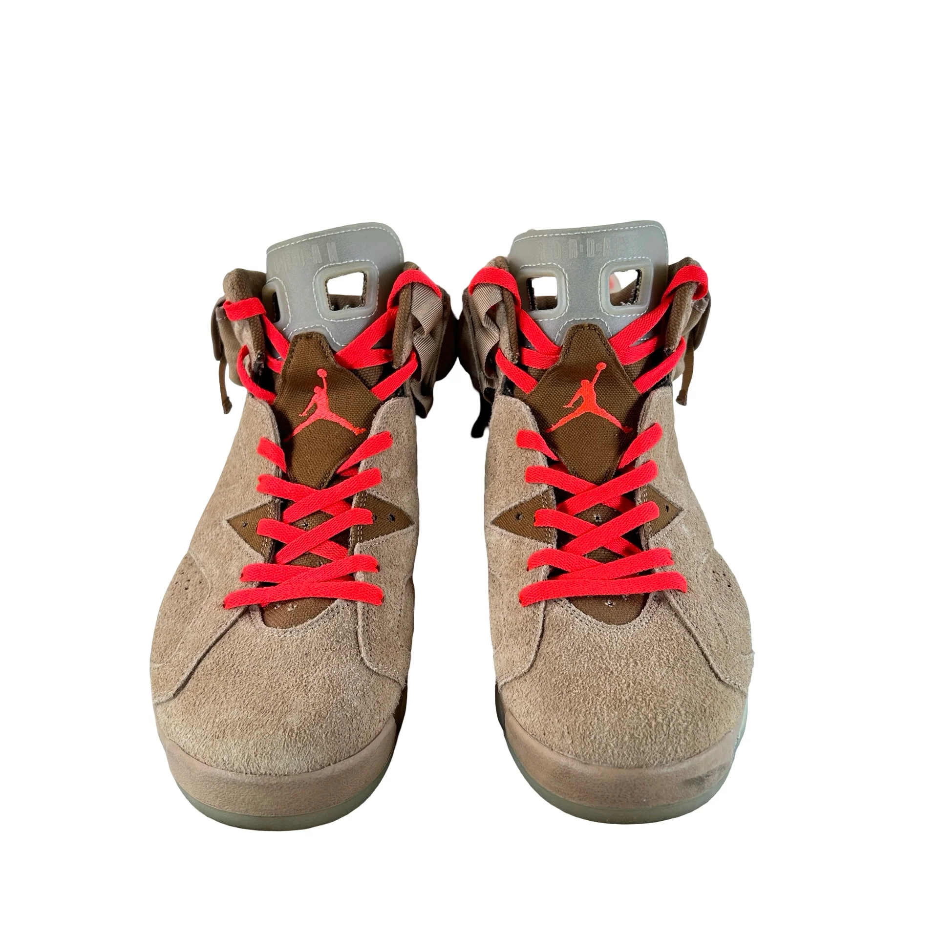 DH0690 200 Jordan 6 Retro Travis Scott British Khaki [USED] - 12 M (Used) - Image 2