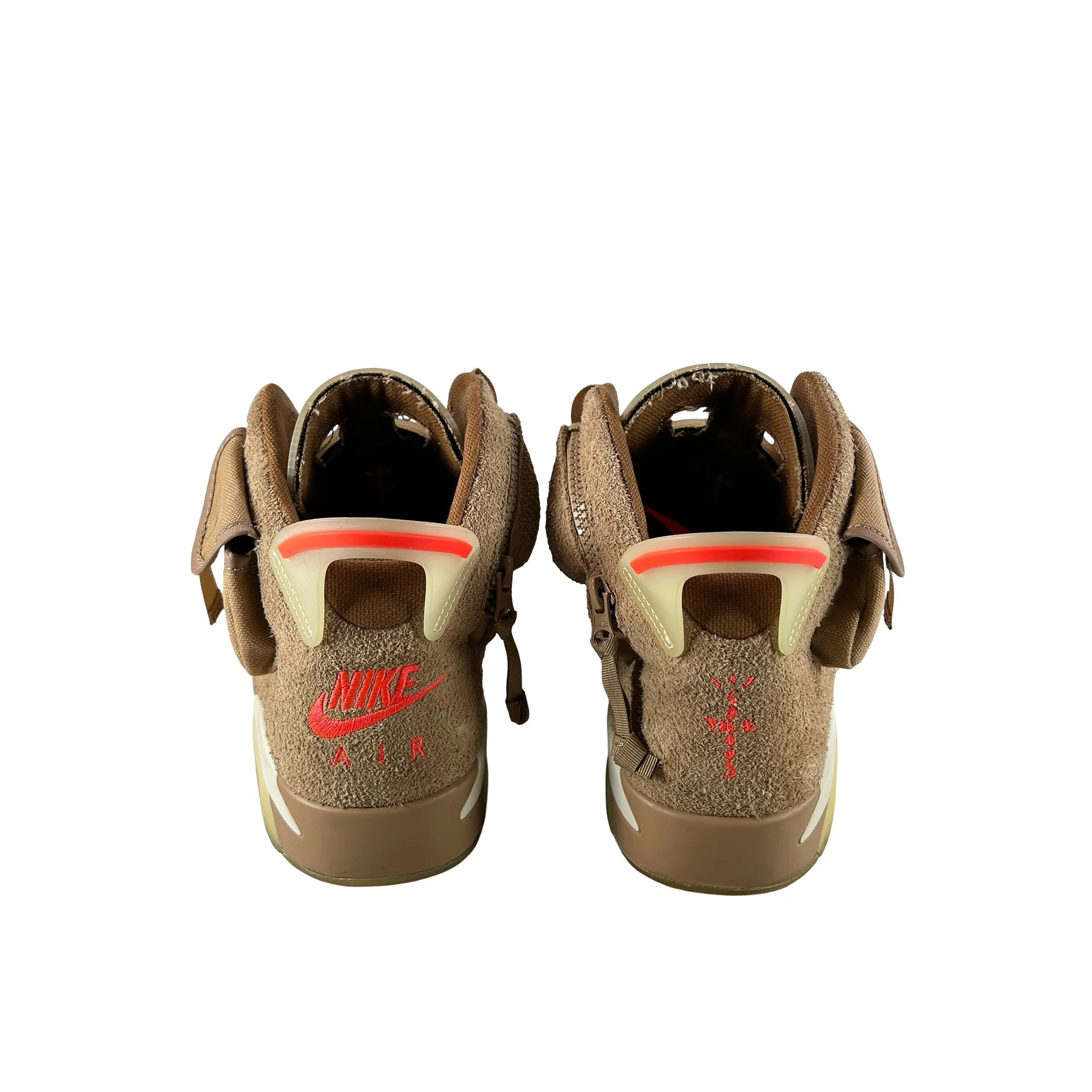 DH0690 200 Jordan 6 Retro Travis Scott British Khaki [USED] - 12 M (Used2) - Image 3