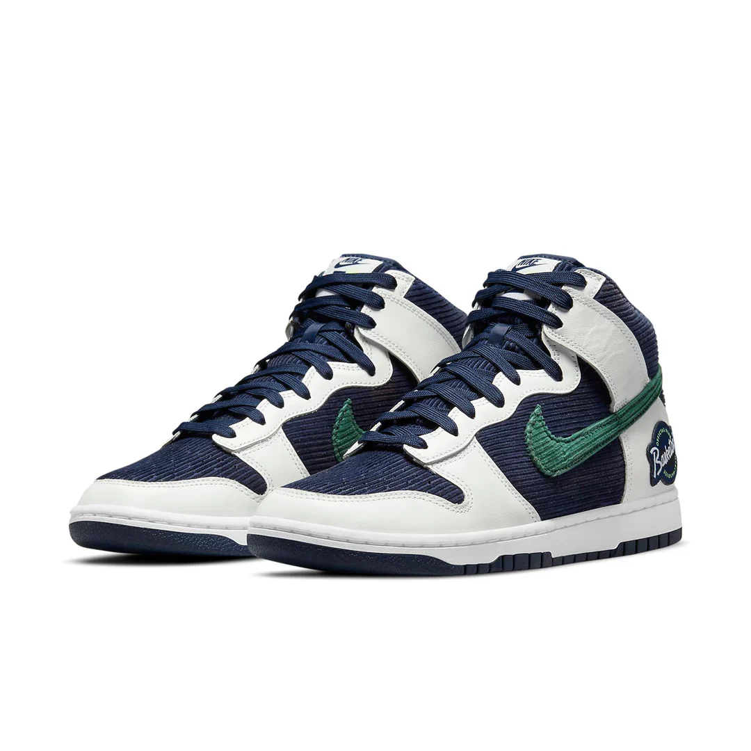 DH0953 400 Nike Dunk High Sports Specialties White Navy - Image 3