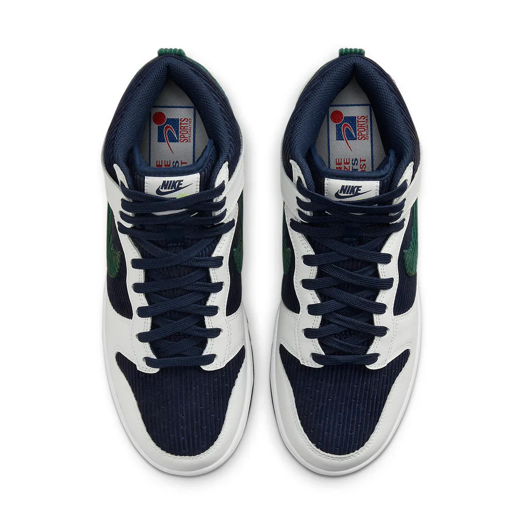 DH0953 400 Nike Dunk High Sports Specialties White Navy - Image 4