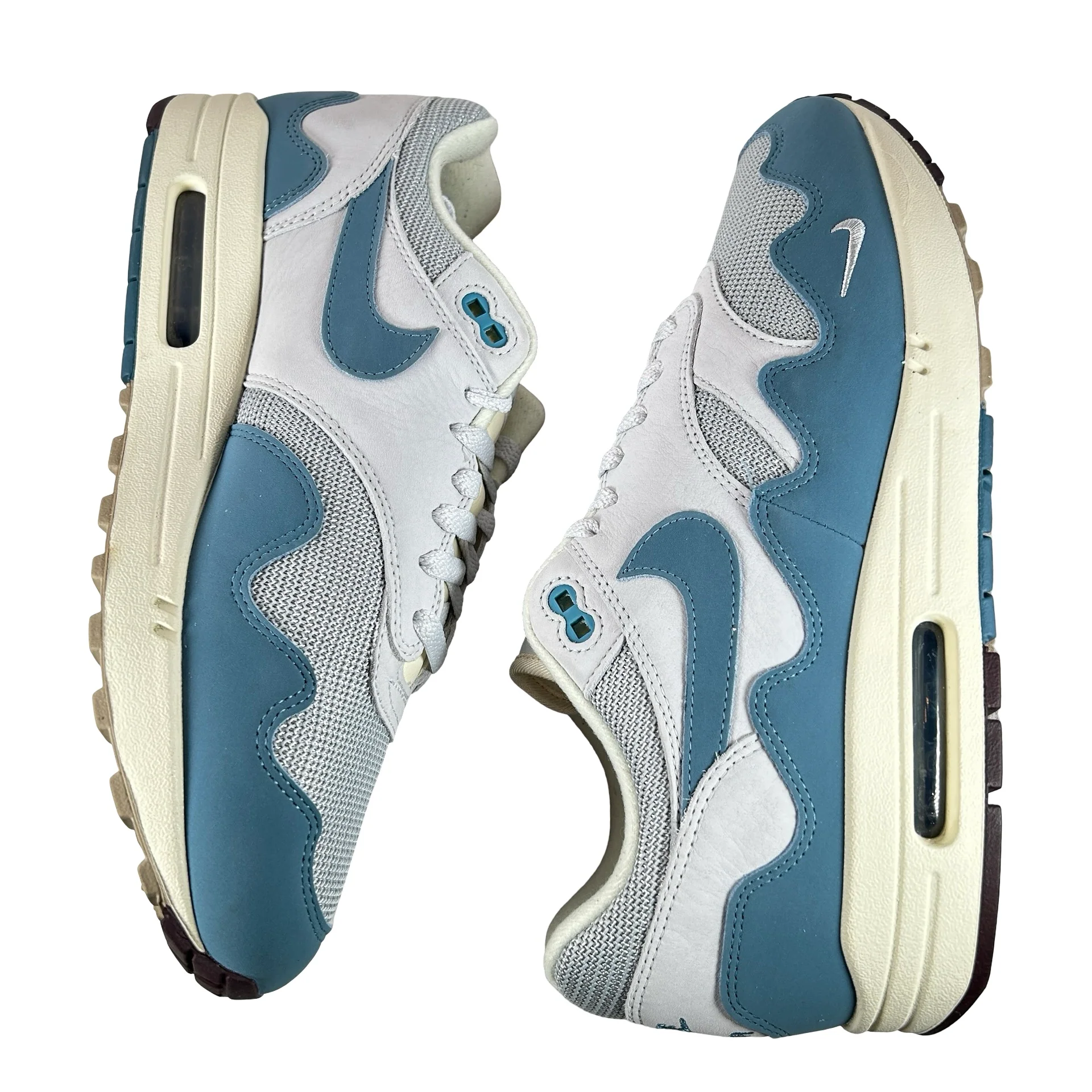 DH1348 004 Nike Air Max 1 Patta Waves Noise Aqua [USED] - 11 M (Used5) - Image 5