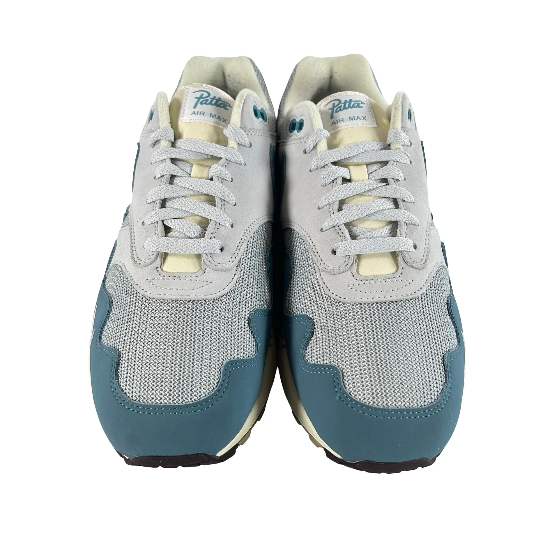 DH1348 004 Nike Air Max 1 Patta Waves Noise Aqua [USED] - 12 M (VNDS) - Image 2