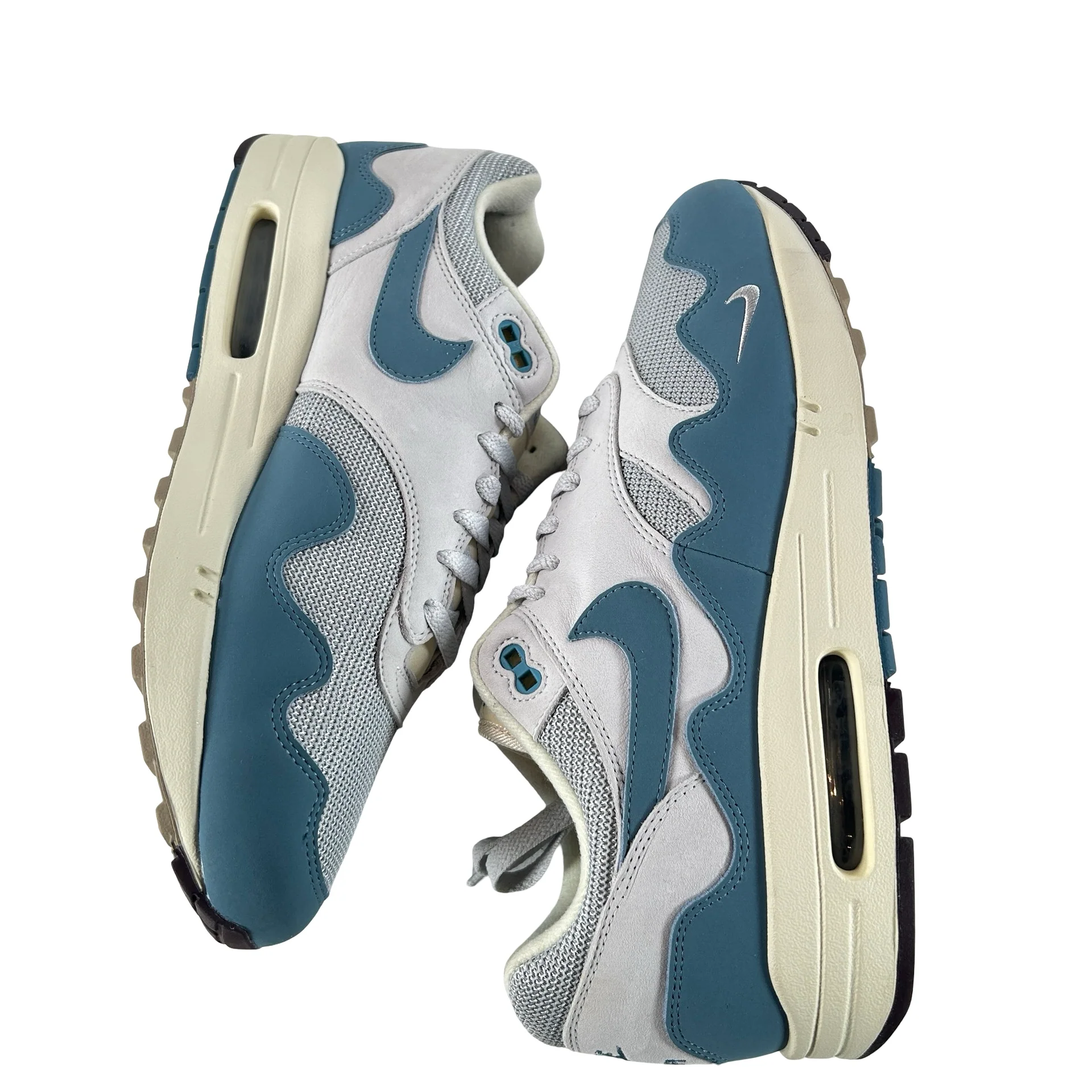 DH1348 004 Nike Air Max 1 Patta Waves Noise Aqua [USED] - 12 M (VNDS) - Image 5