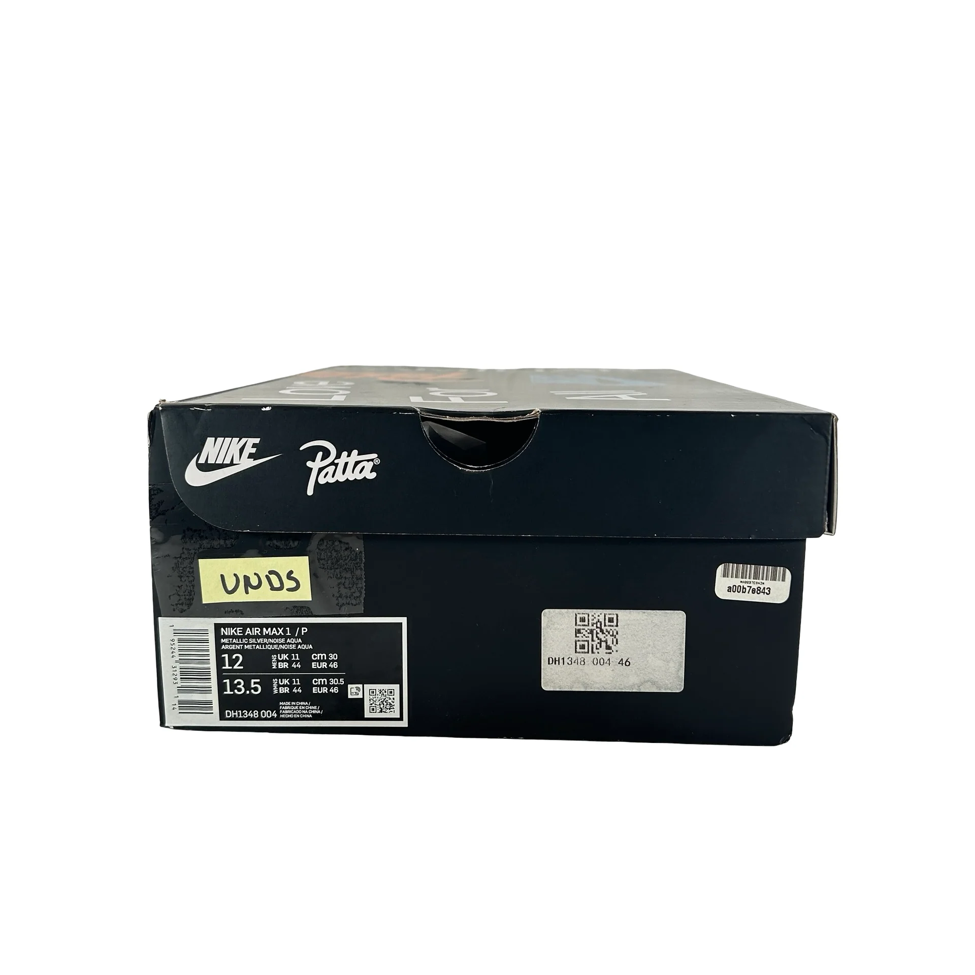 DH1348 004 Nike Air Max 1 Patta Waves Noise Aqua [USED] - 12 M (VNDS) - Image 7