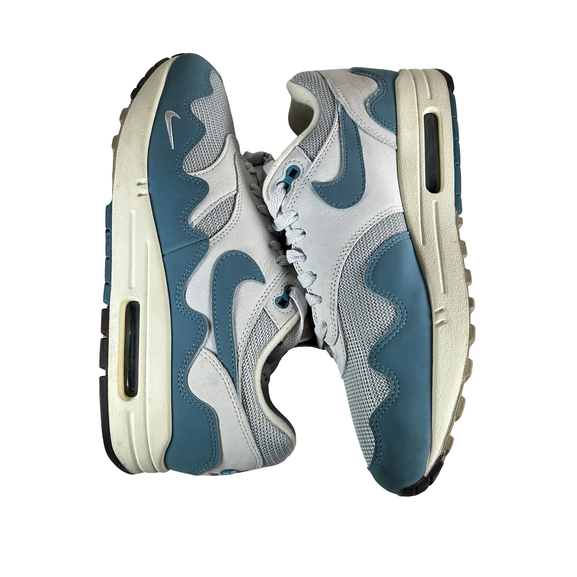 DH1348 004 Nike Air Max 1 Patta Waves Noise Aqua [USED] - 9 M (Used) - Image 4