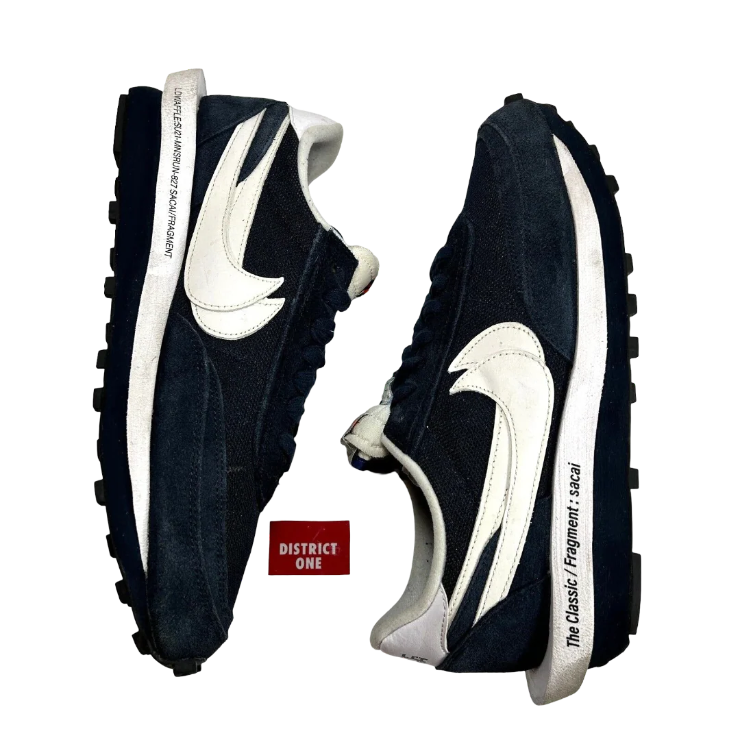 DH2684 400 Nike LD Waffle SF sacai Fragment Blue Void [USED] - 15 M (Used) (No Box) - Image 5