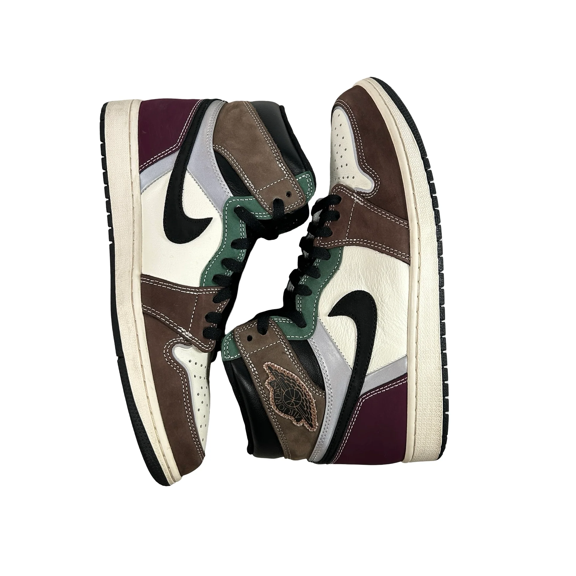 DH3097 001 Jordan 1 Hand Crafted [USED] - 10.5 M (Used) (No Box) - Image 5