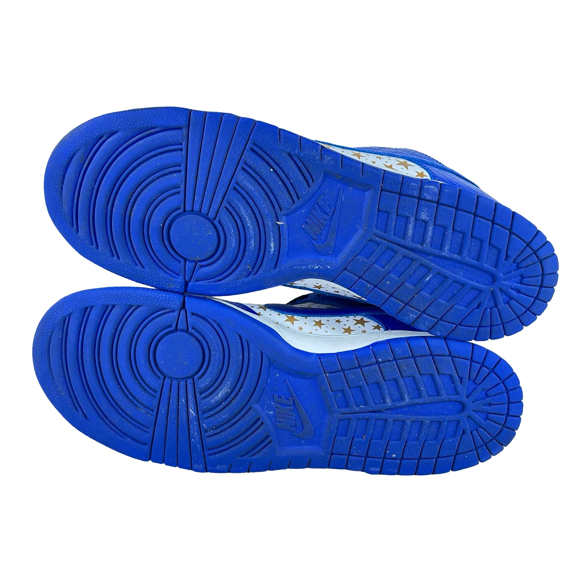 DH3228 100 Nike SB Dunk Low Supreme Stars Hyper Royal (2021) [USED] - 12 M (Used) - Image 6