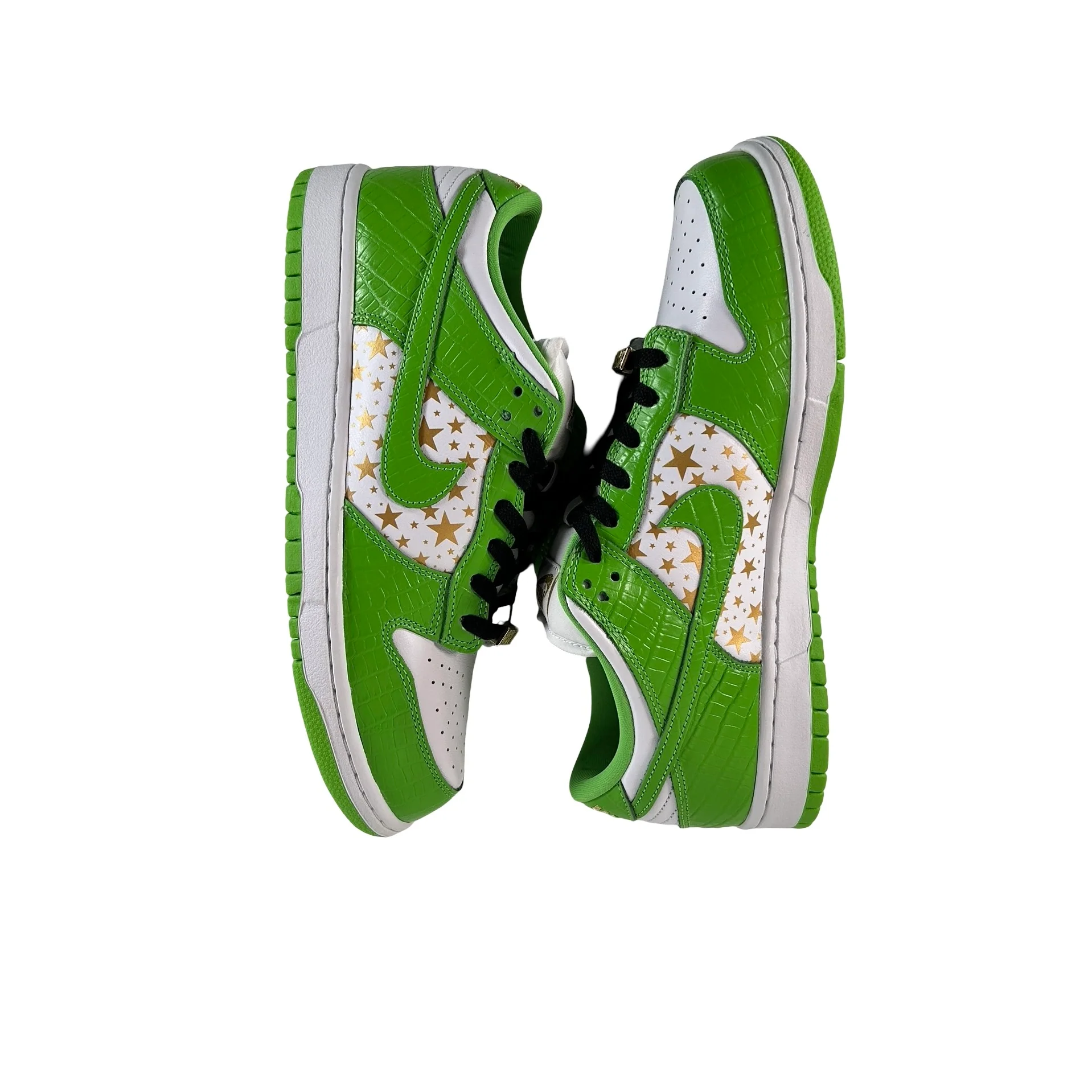 DH3228 101 Dunk SB Low Supreme Green [CONDITIONAL] - 9.5 M (Stain On Left Tongue) - Image 6
