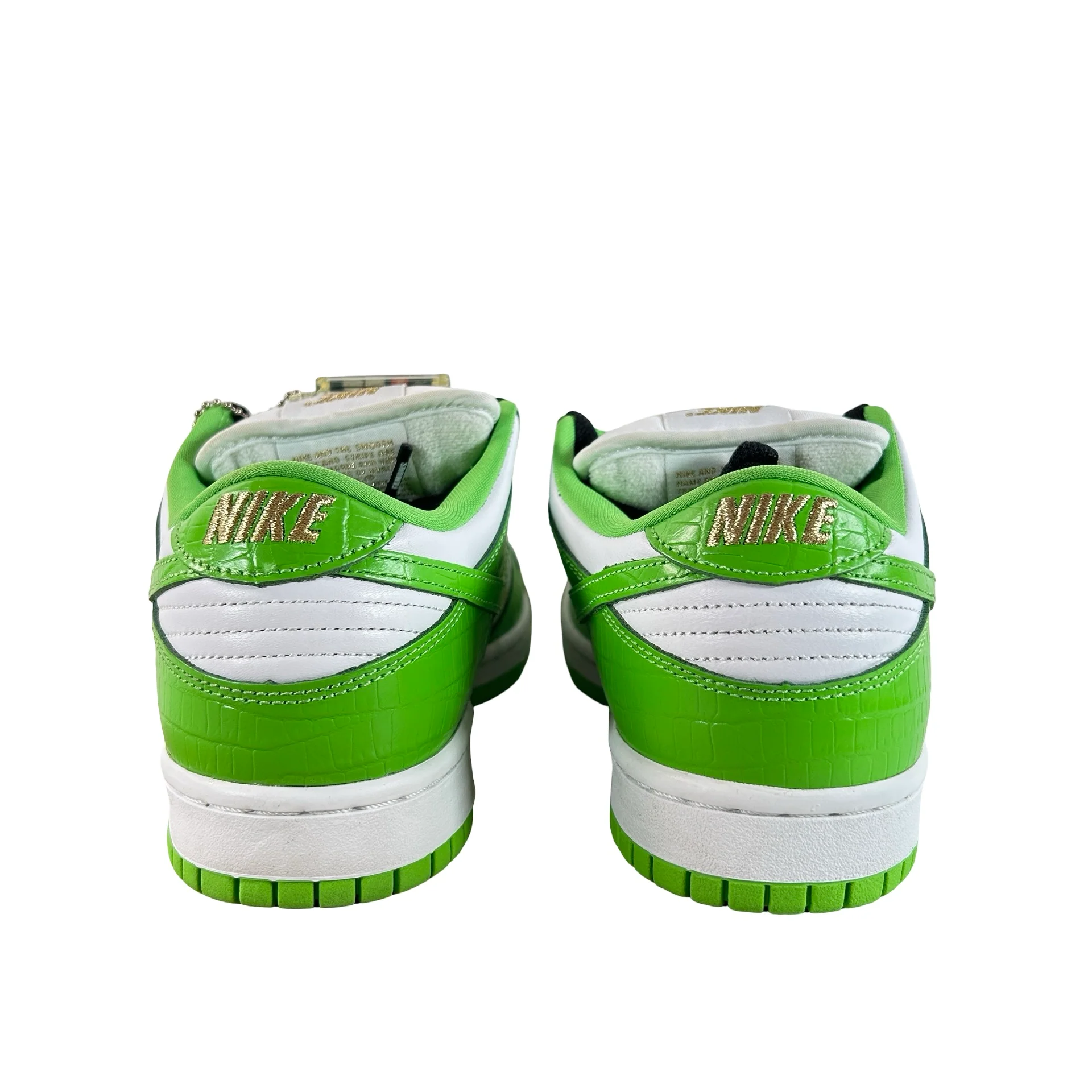 DH3228 101 Nike SB Dunk Low Supreme Stars Mean Green (2021) [USED] - 6.5 M (Used) - Image 3