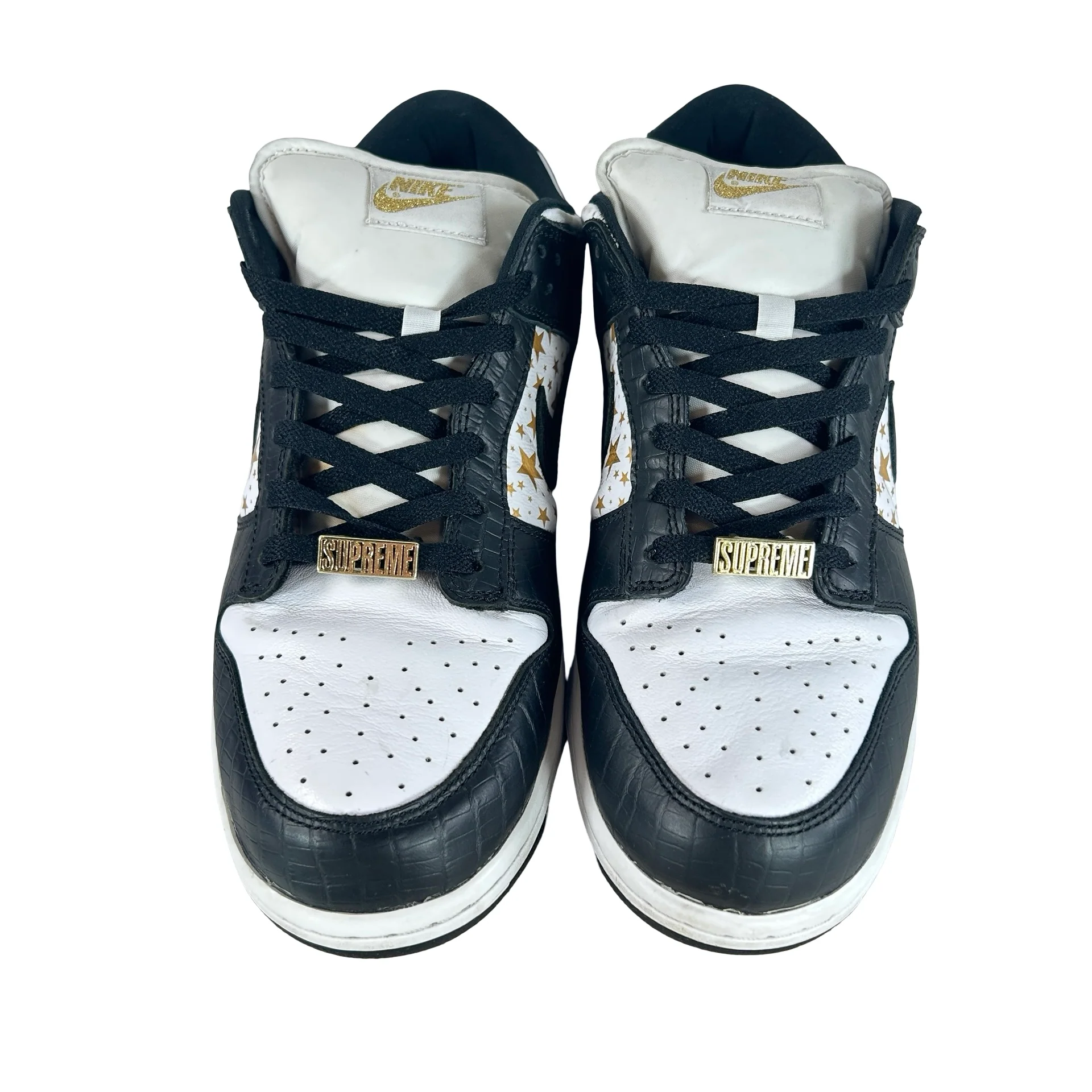 DH3228 102 Dunk SB Low Supreme Black [USED] - 10 M (Used2) - Image 2
